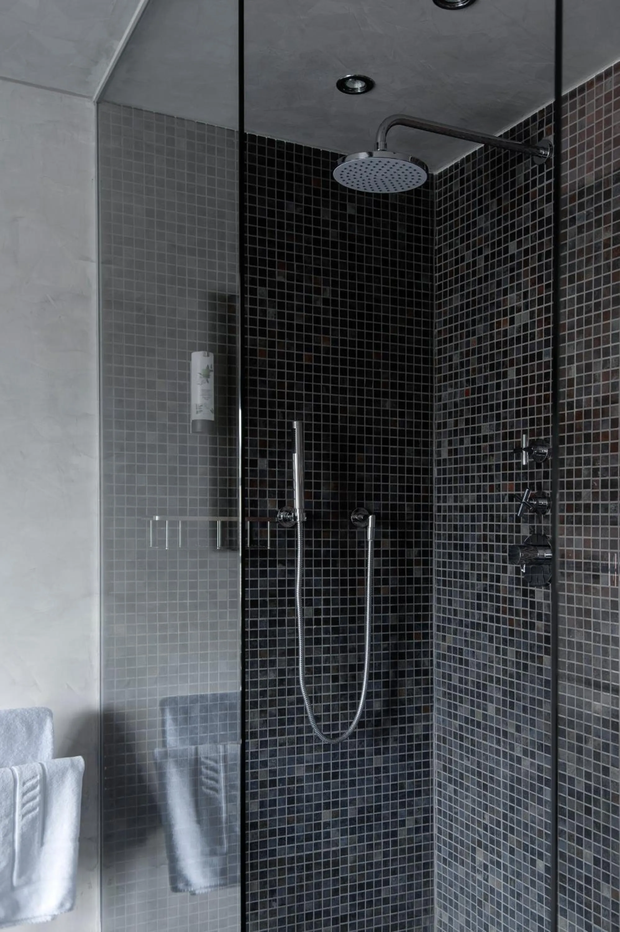 Shower in Werners Boutique Hotel