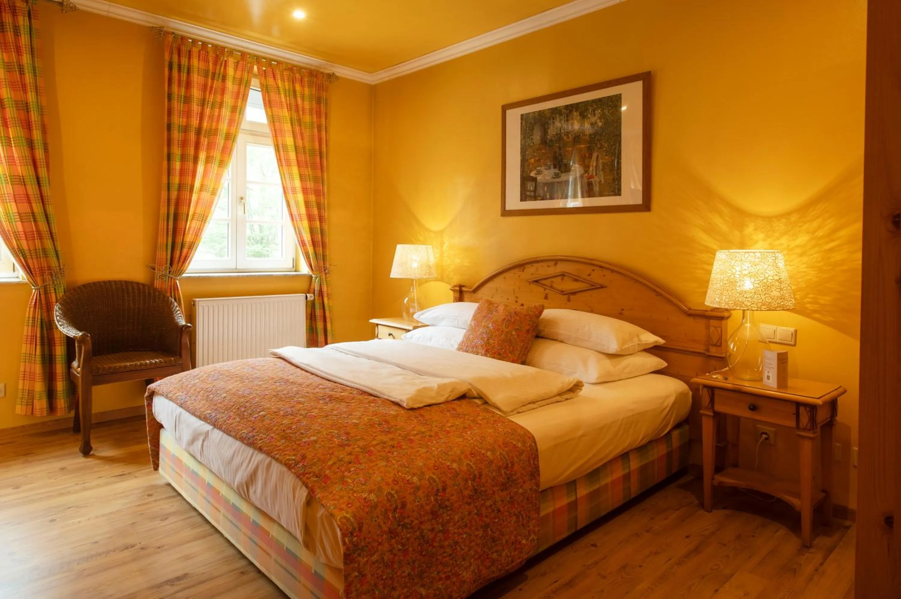 Bed in Werners Boutique Hotel