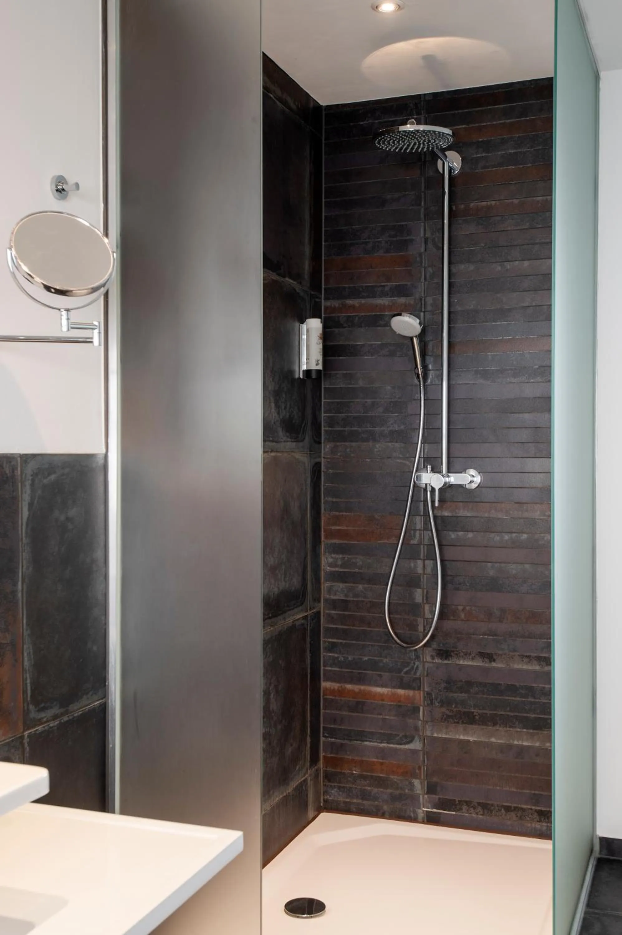 Shower in Werners Boutique Hotel