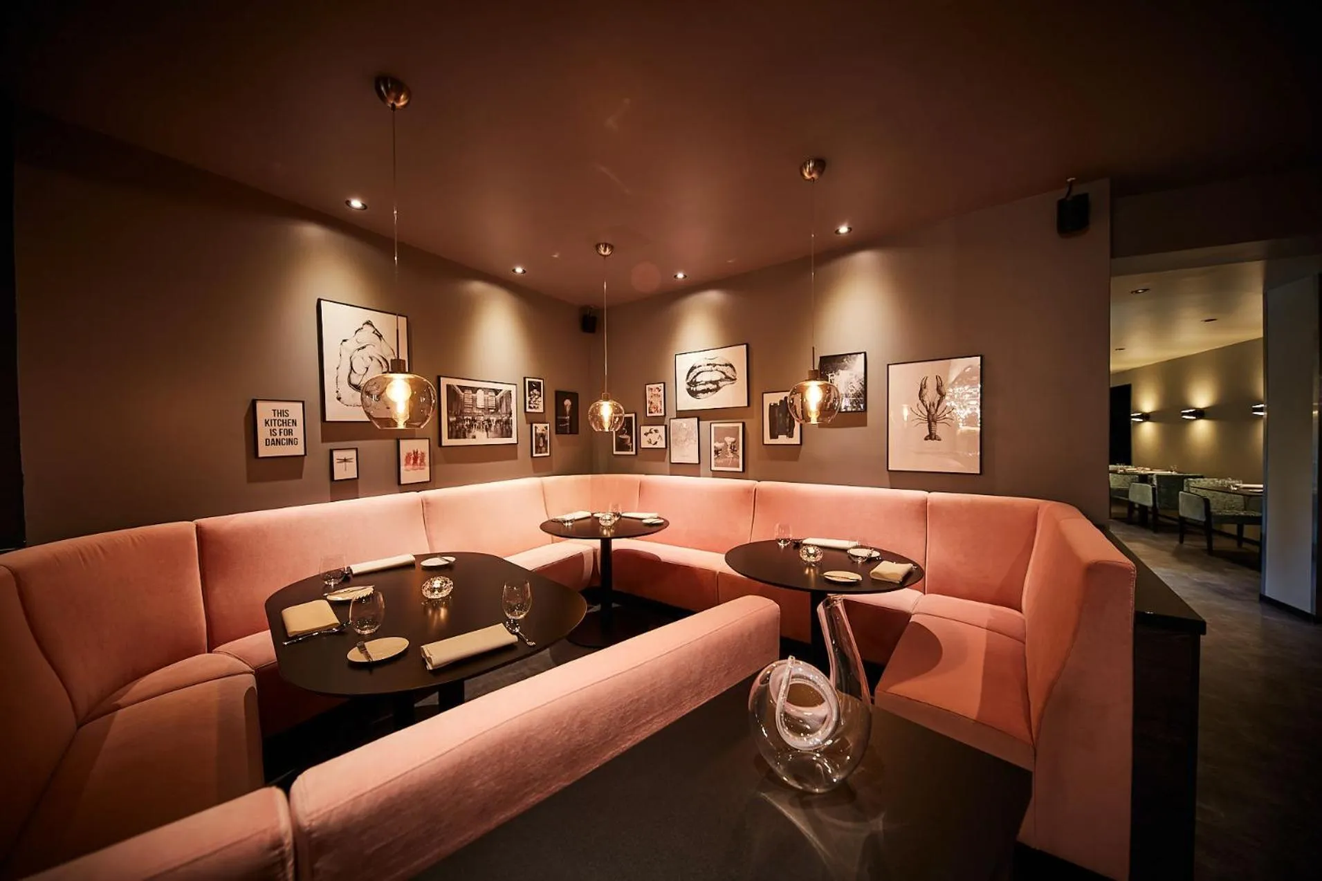 Restaurant/places to eat in Werners Boutique Hotel