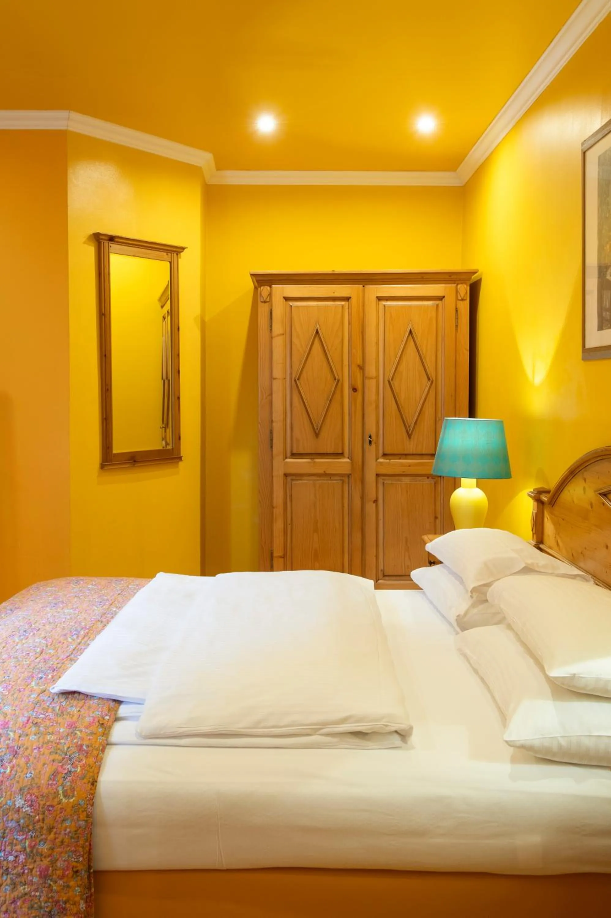 Bed in Werners Boutique Hotel