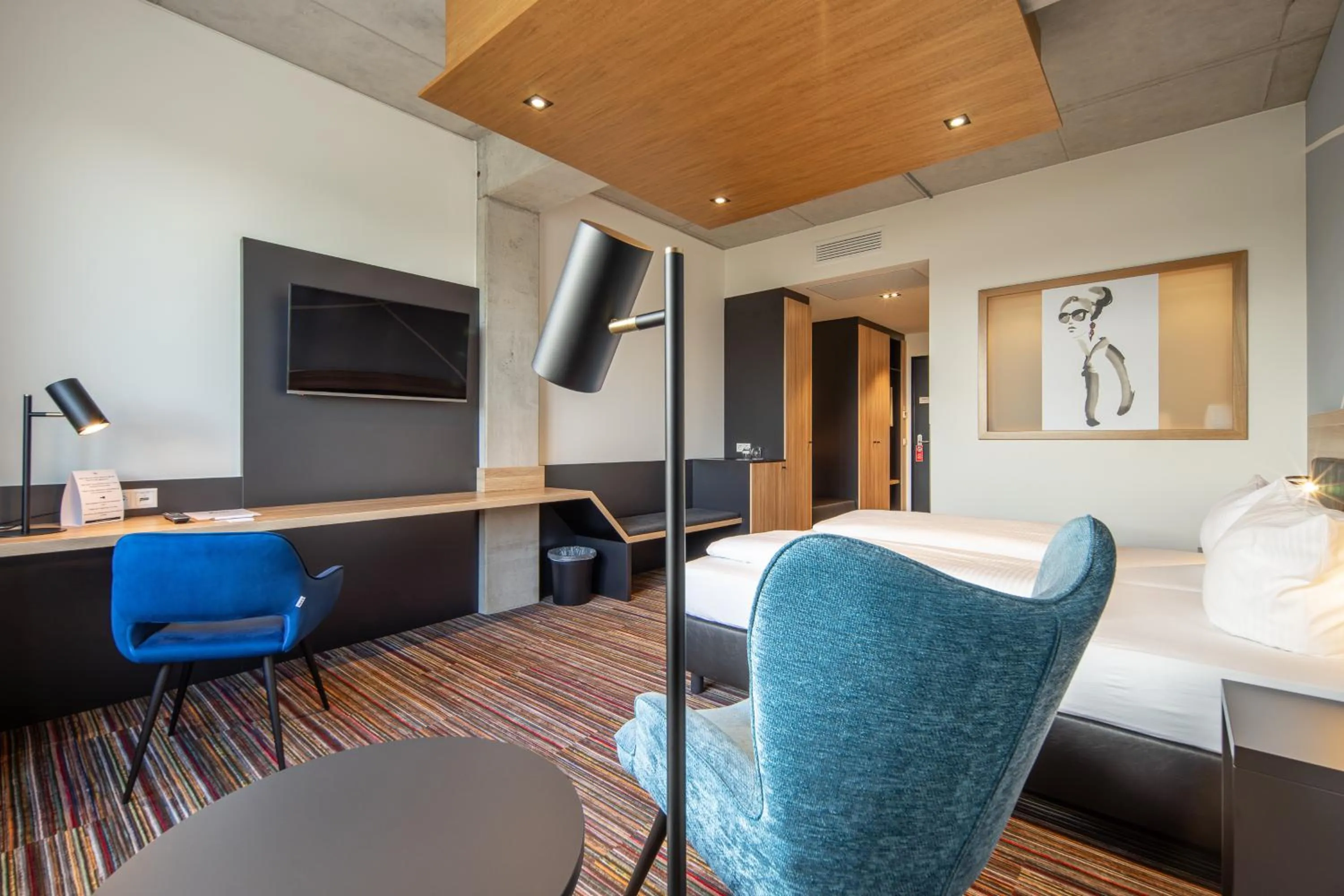 Photo of the whole room in N+S City Hotel Neumarkt