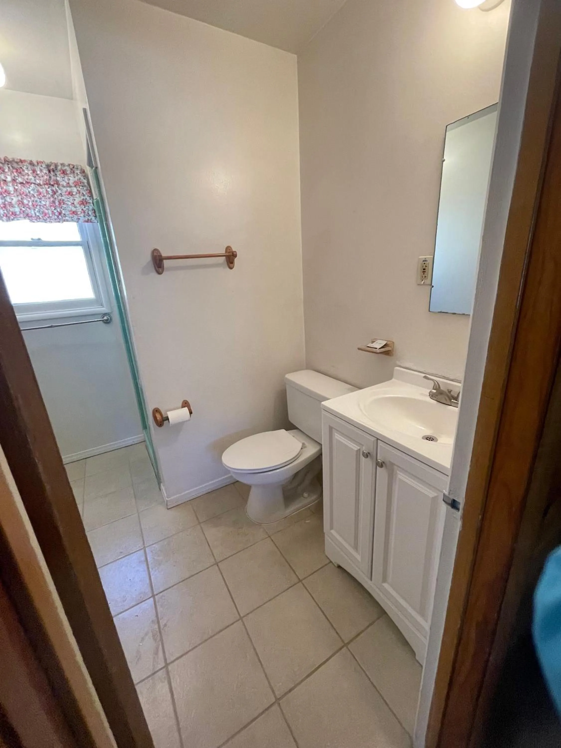 Bathroom in Mountain View Cabins