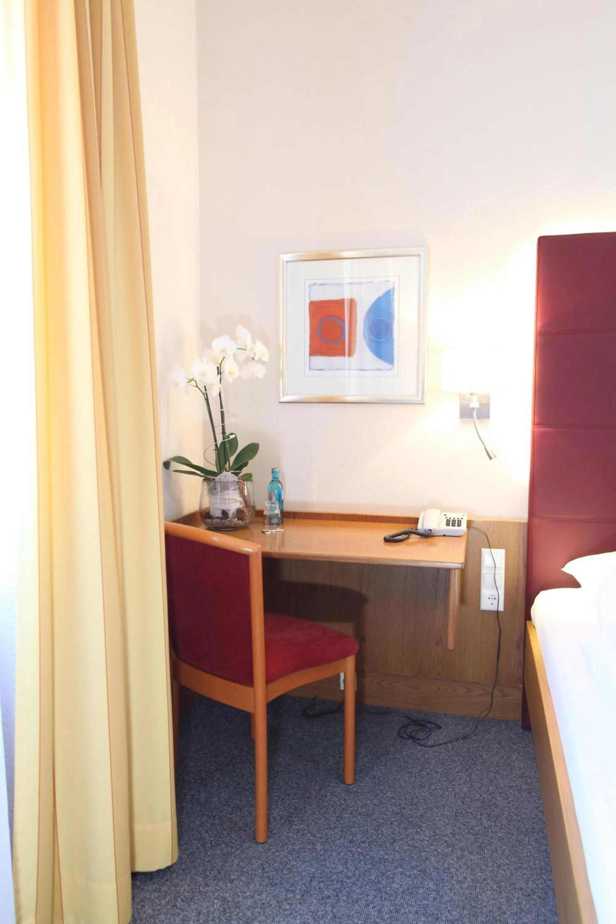 Decorative detail, Bed in Hotel Ickhorn