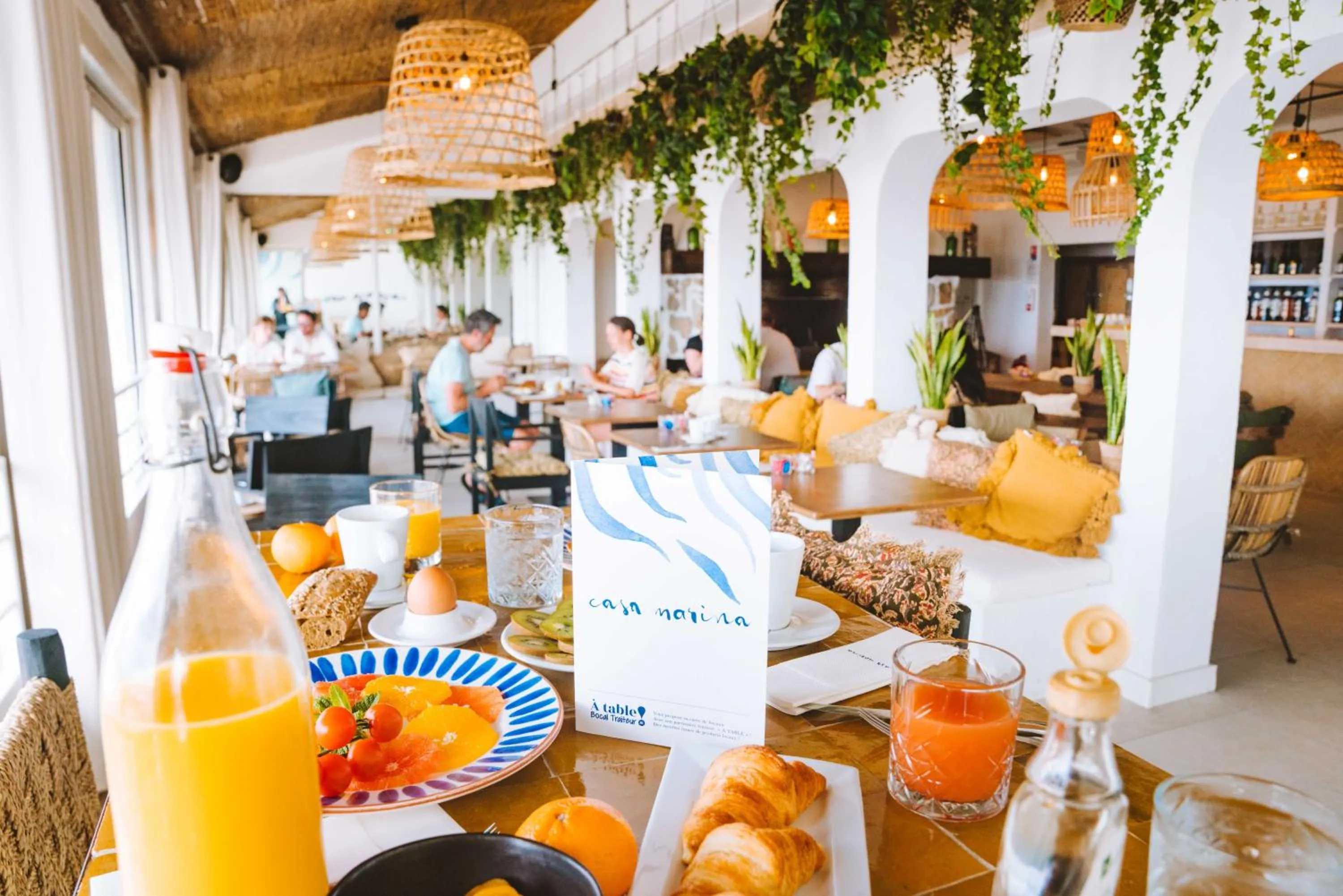 Restaurant/places to eat in Hôtel Casa Marina