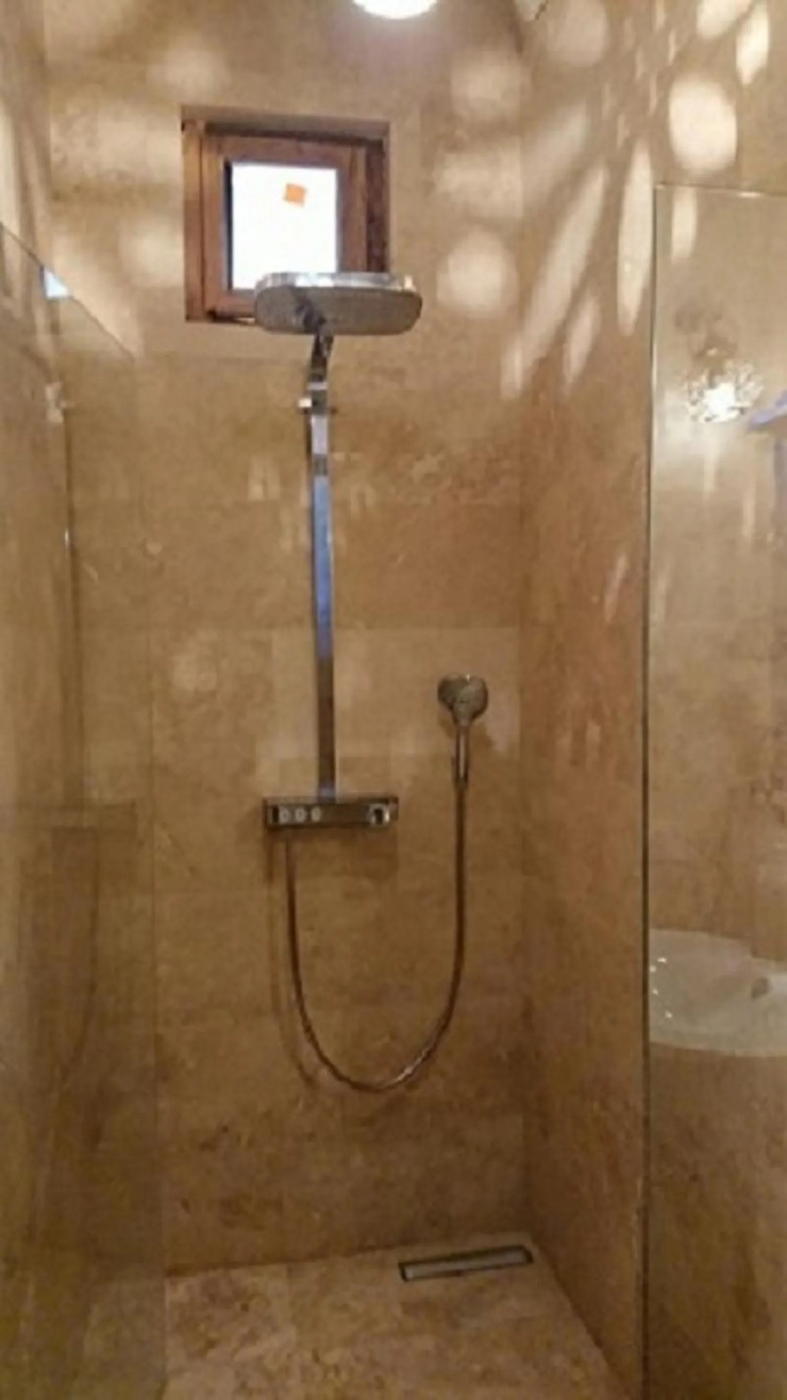 Shower in Pigeon Hotel Cappadocia