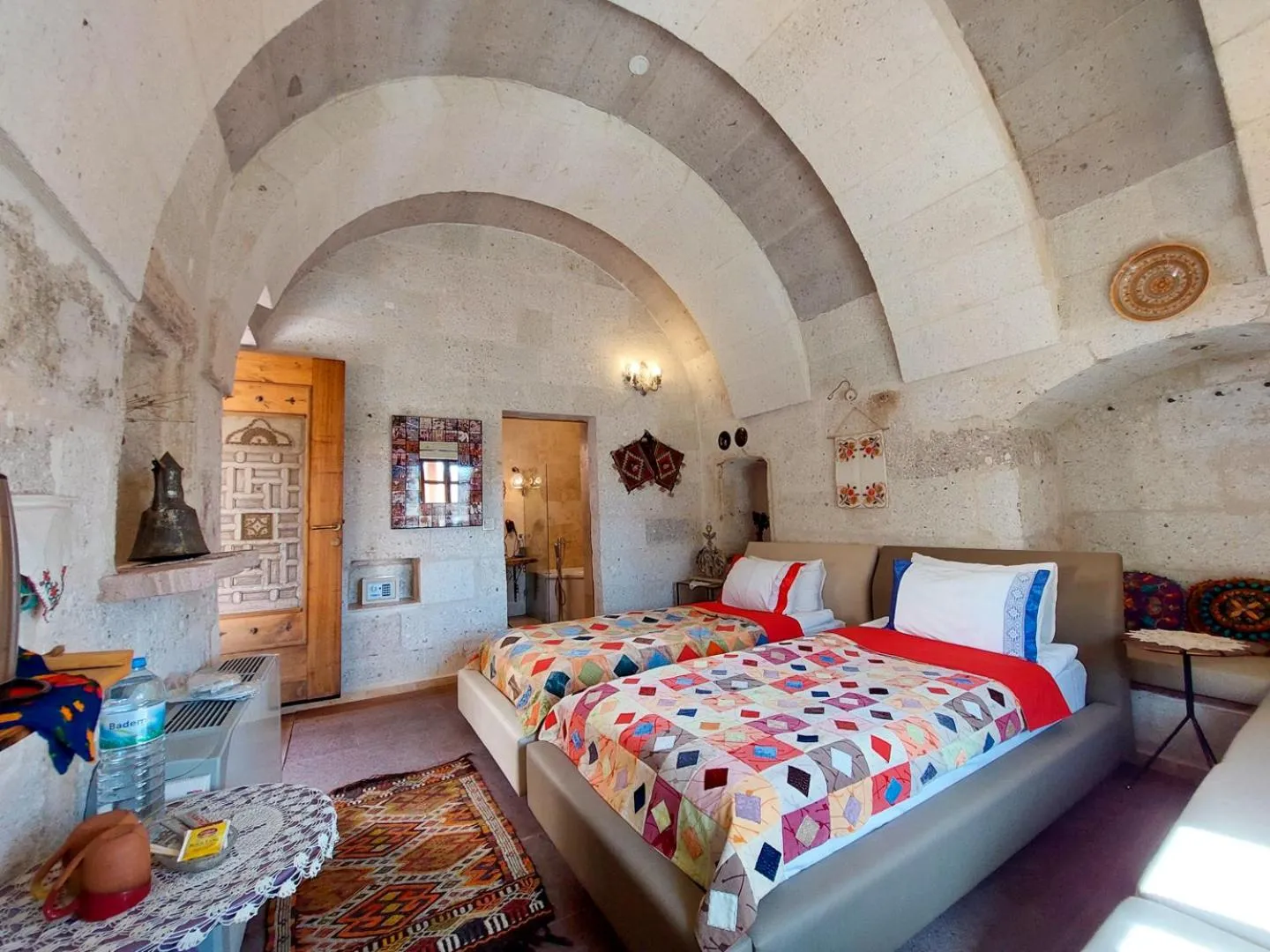 Bed in Pigeon Hotel Cappadocia