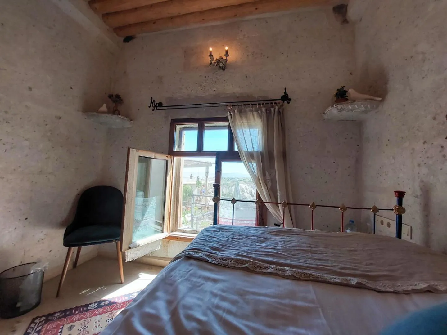 Bed in Pigeon Hotel Cappadocia