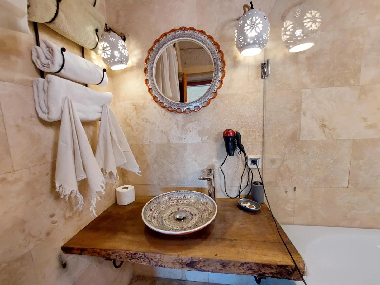 Bathroom in Pigeon Hotel Cappadocia