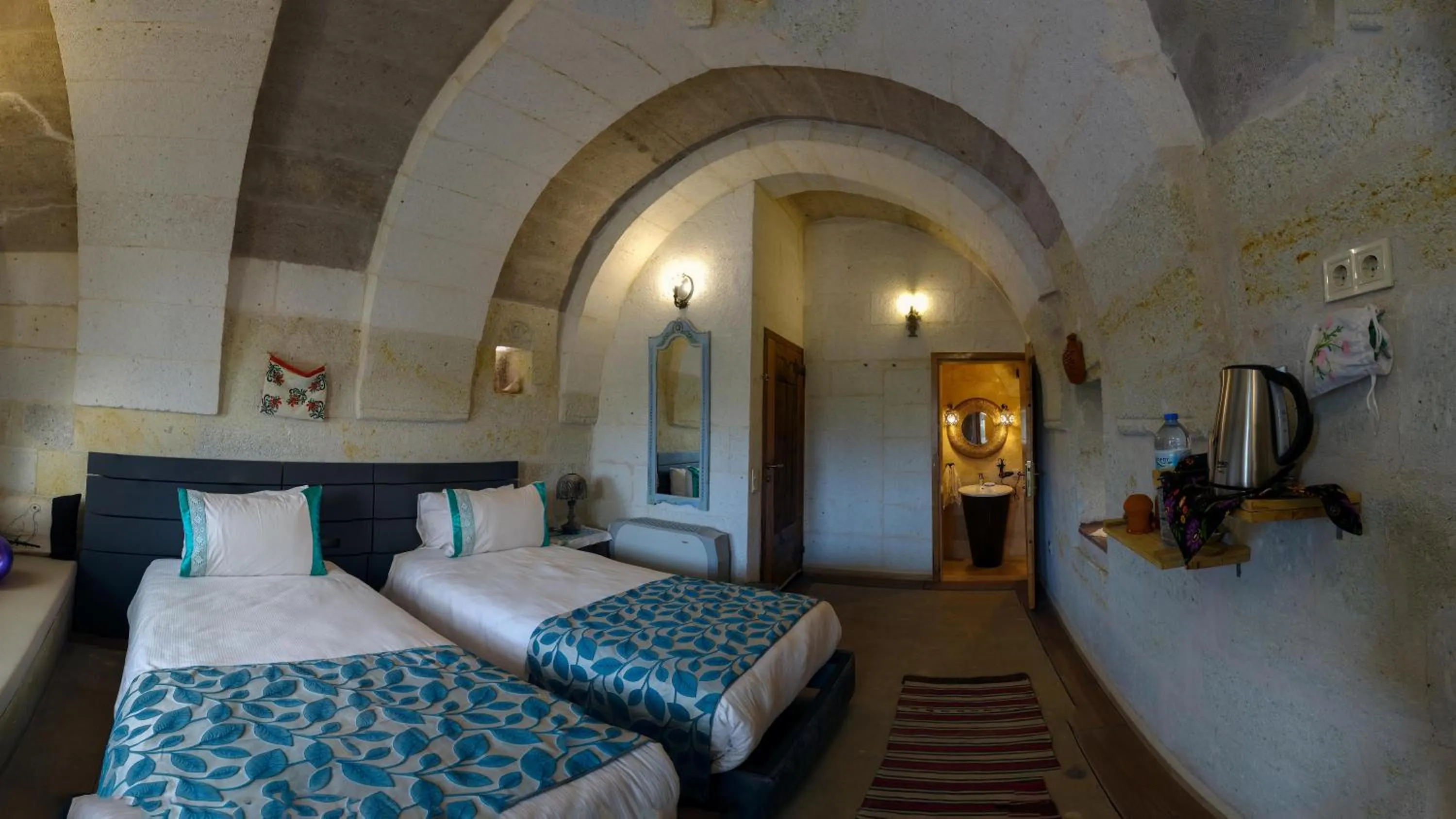 Bed in Pigeon Hotel Cappadocia