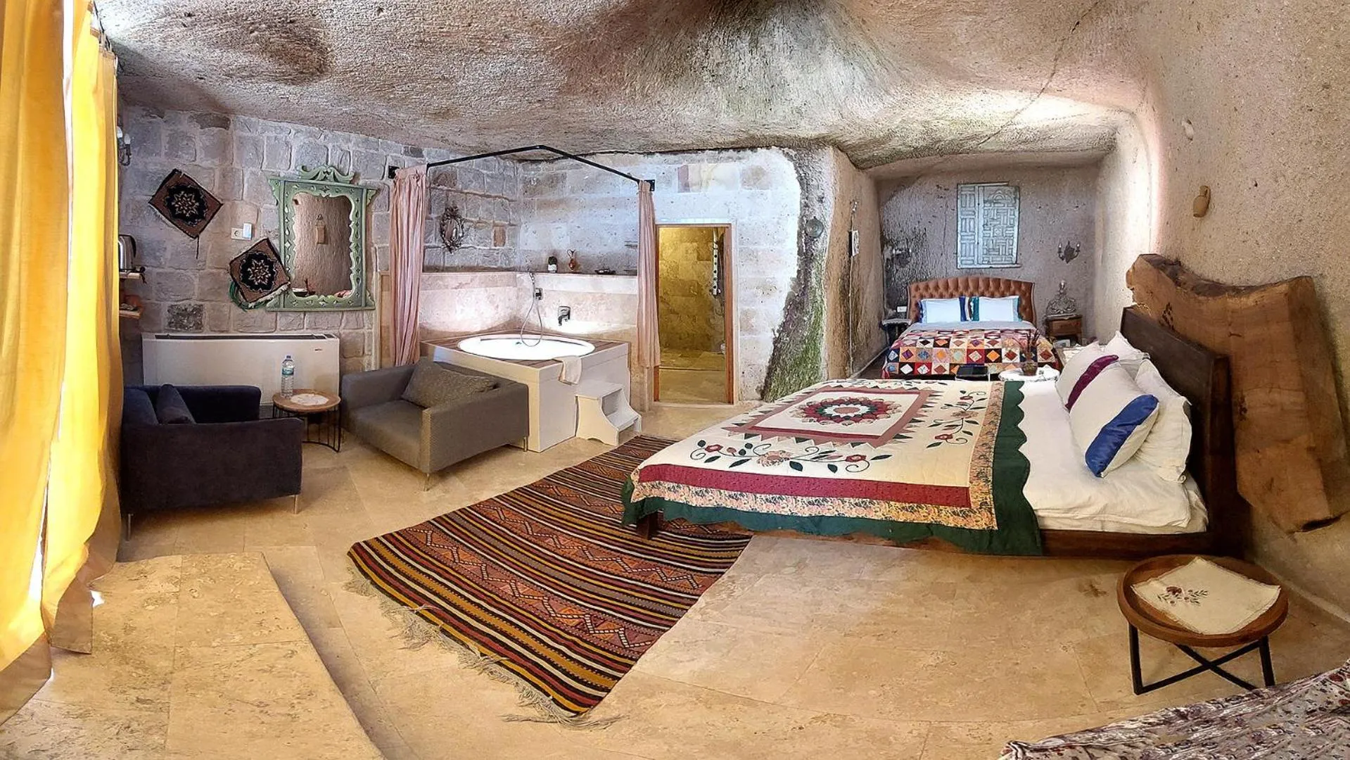 Bed in Pigeon Hotel Cappadocia