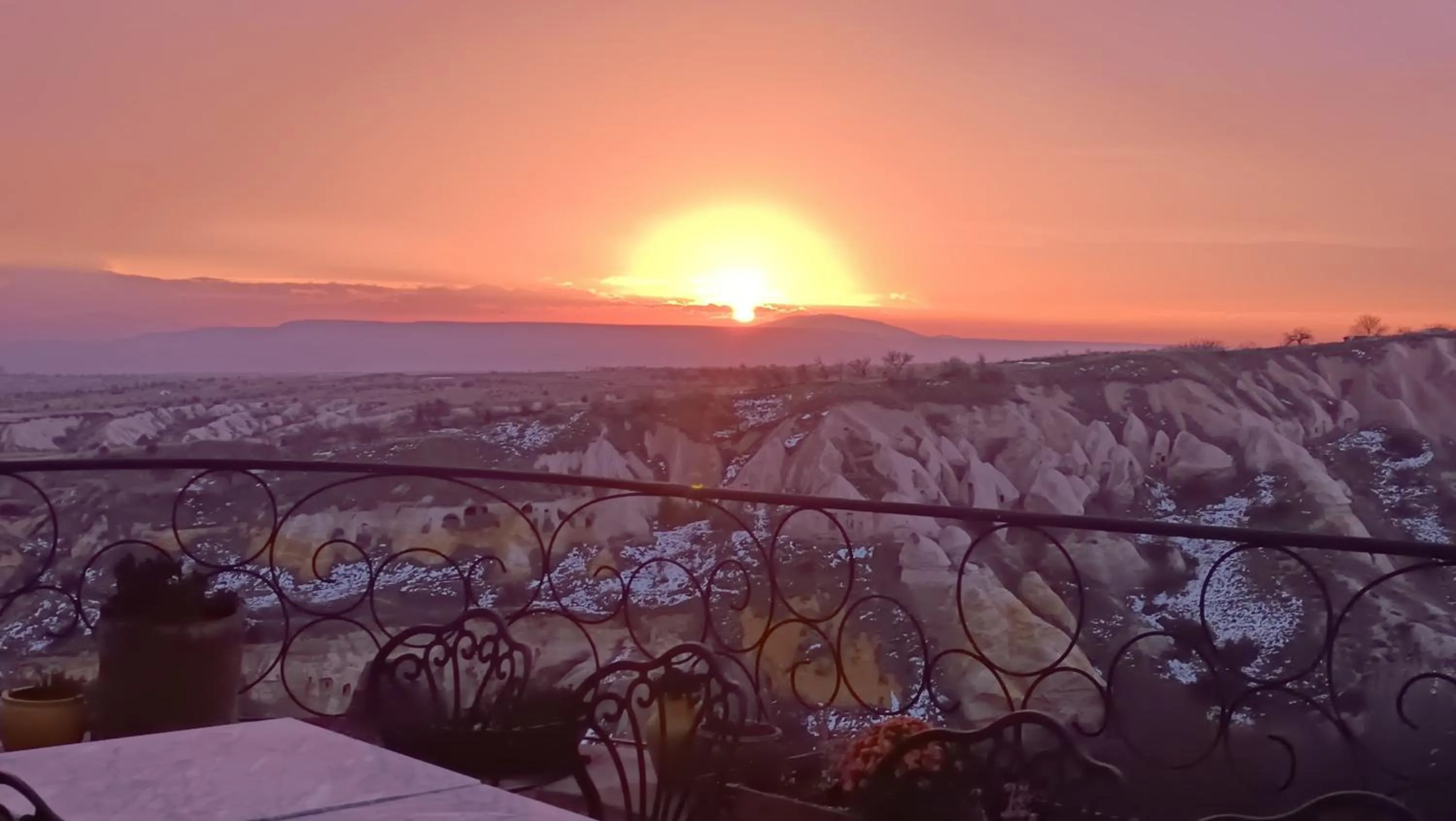 Natural landscape in Pigeon Hotel Cappadocia