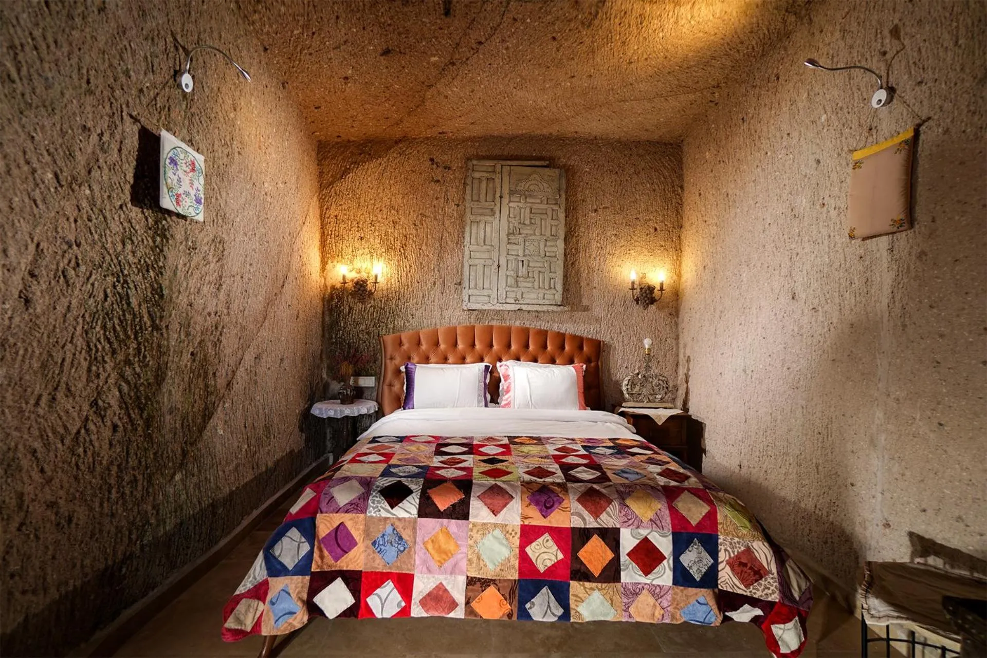 Bed in Pigeon Hotel Cappadocia