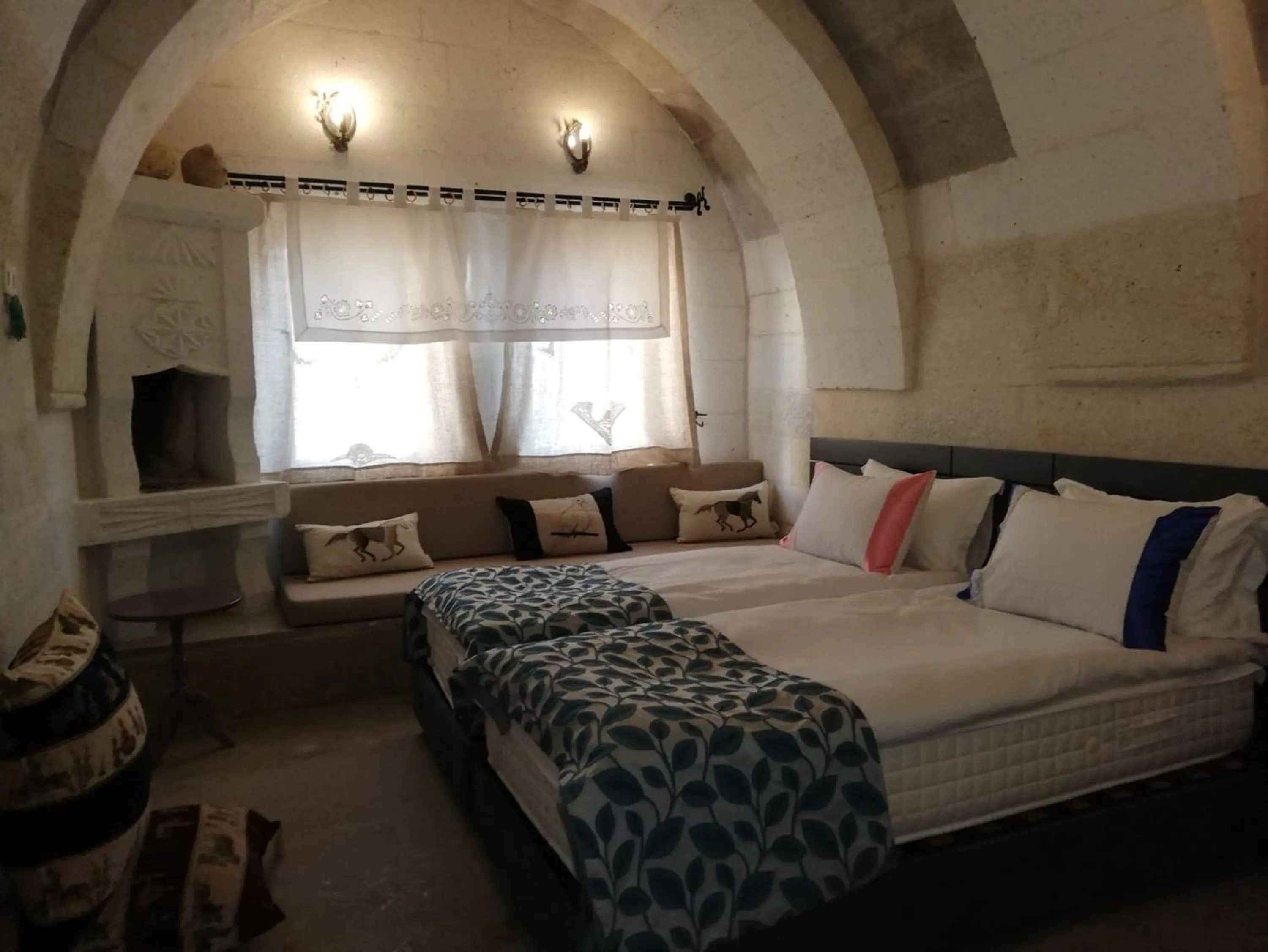 Bed in Pigeon Hotel Cappadocia