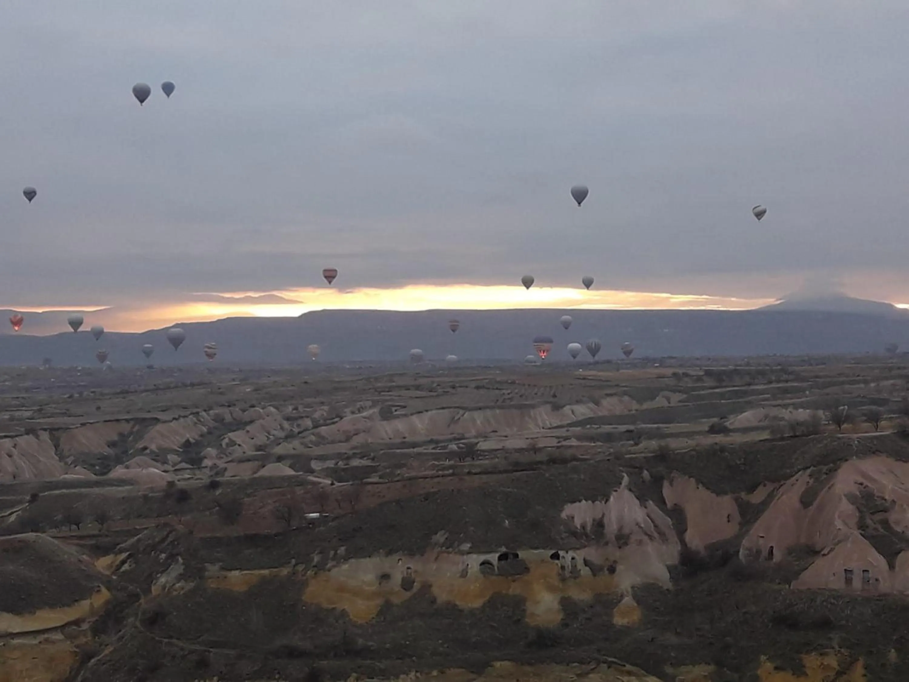 Natural landscape in Pigeon Hotel Cappadocia