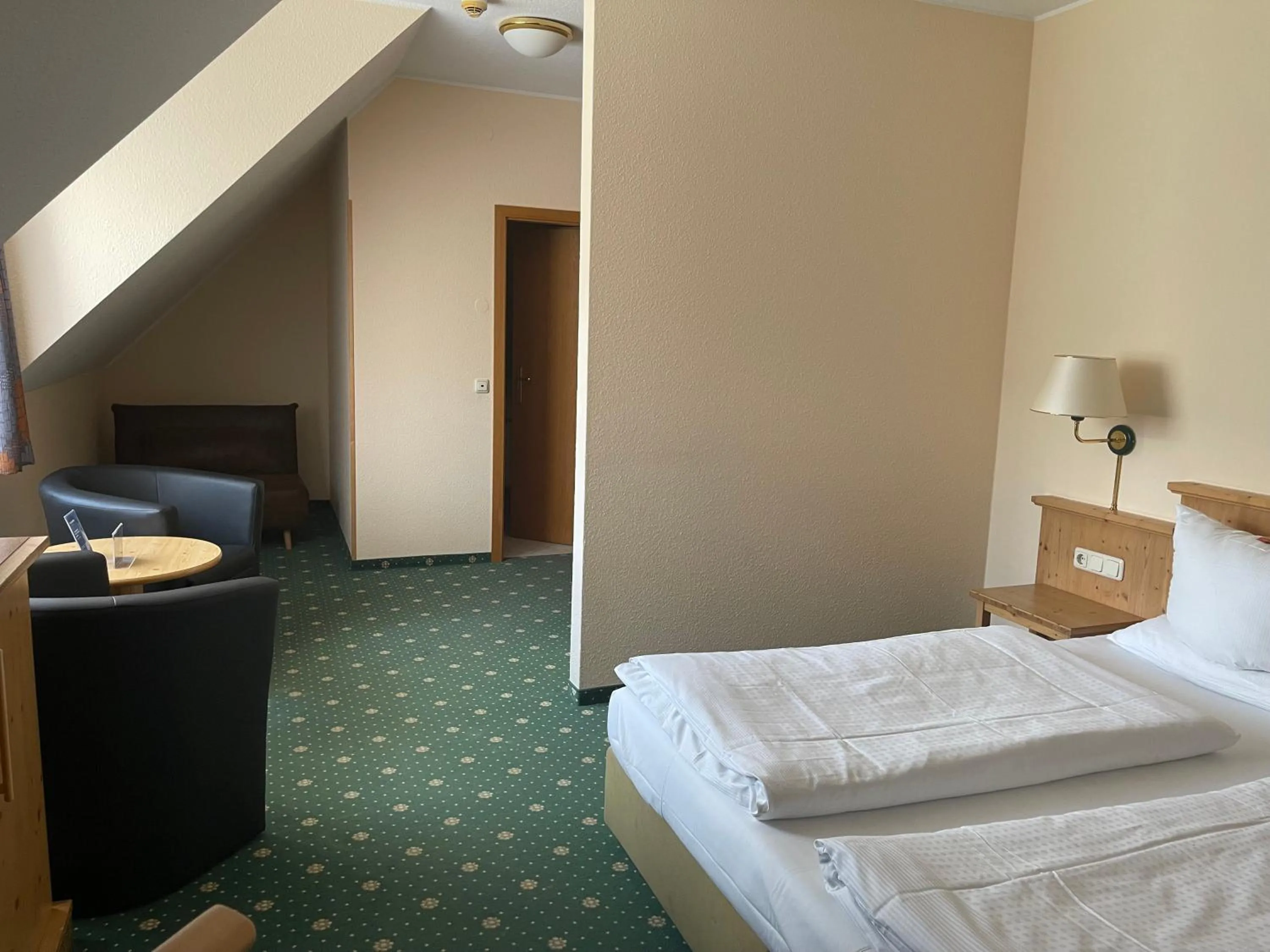 Photo of the whole room, Bed in Hotel Zum Bären