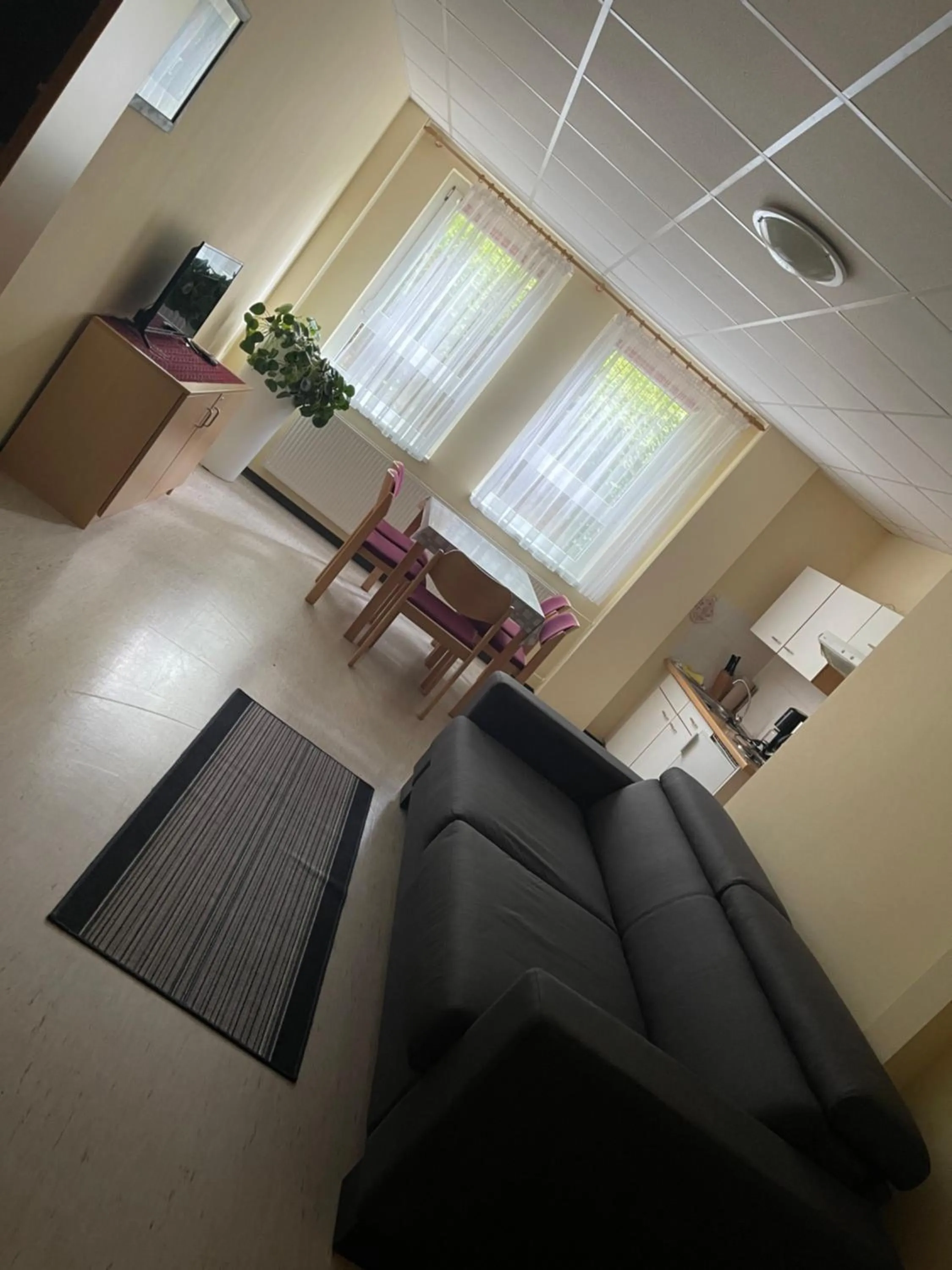 Kitchen or kitchenette in Hotel Zum Bären