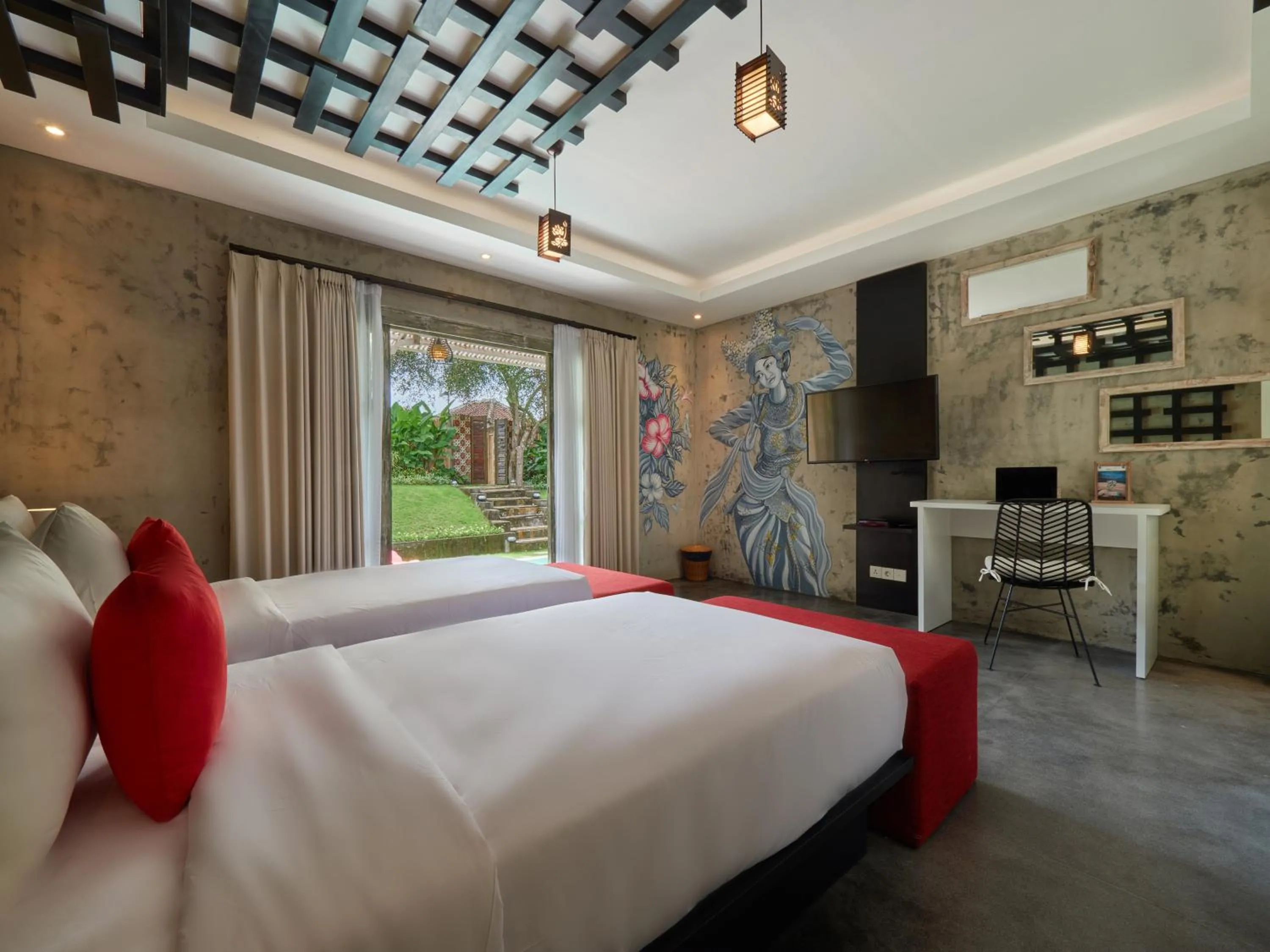 Bed in The Tempekan Heritage