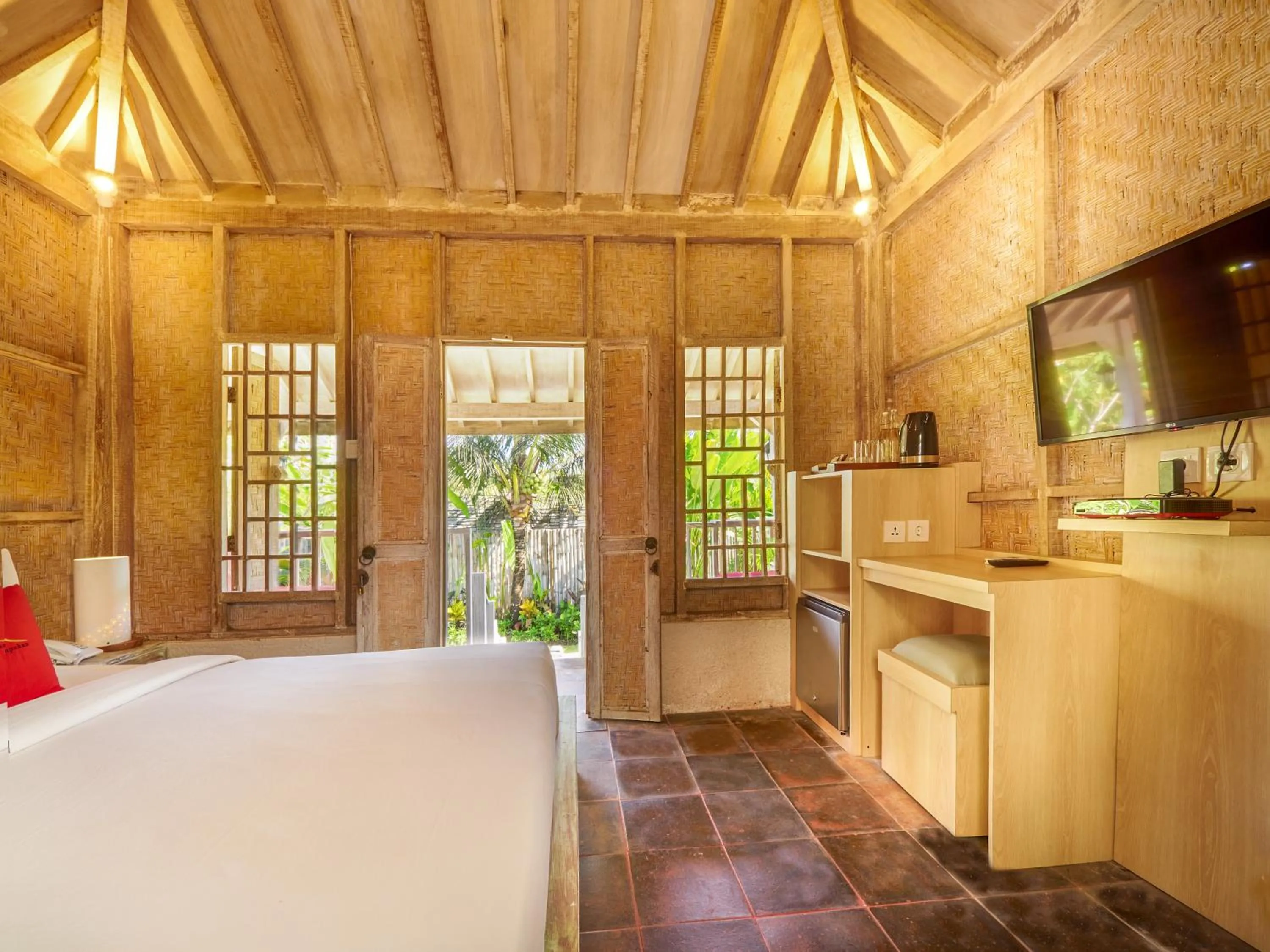 View (from property/room), Bed in The Tempekan Heritage