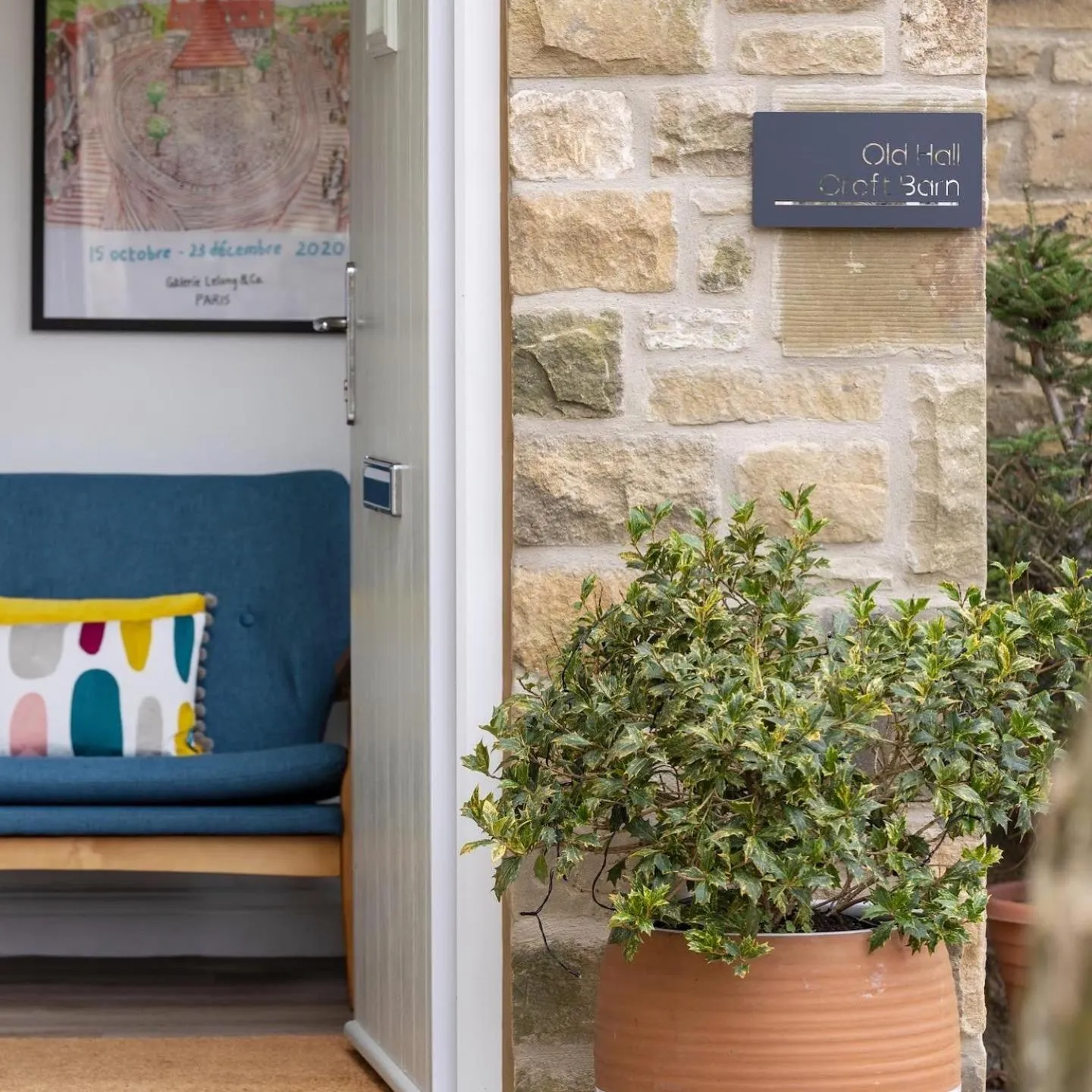 Property building in Old Hall Croft Barn