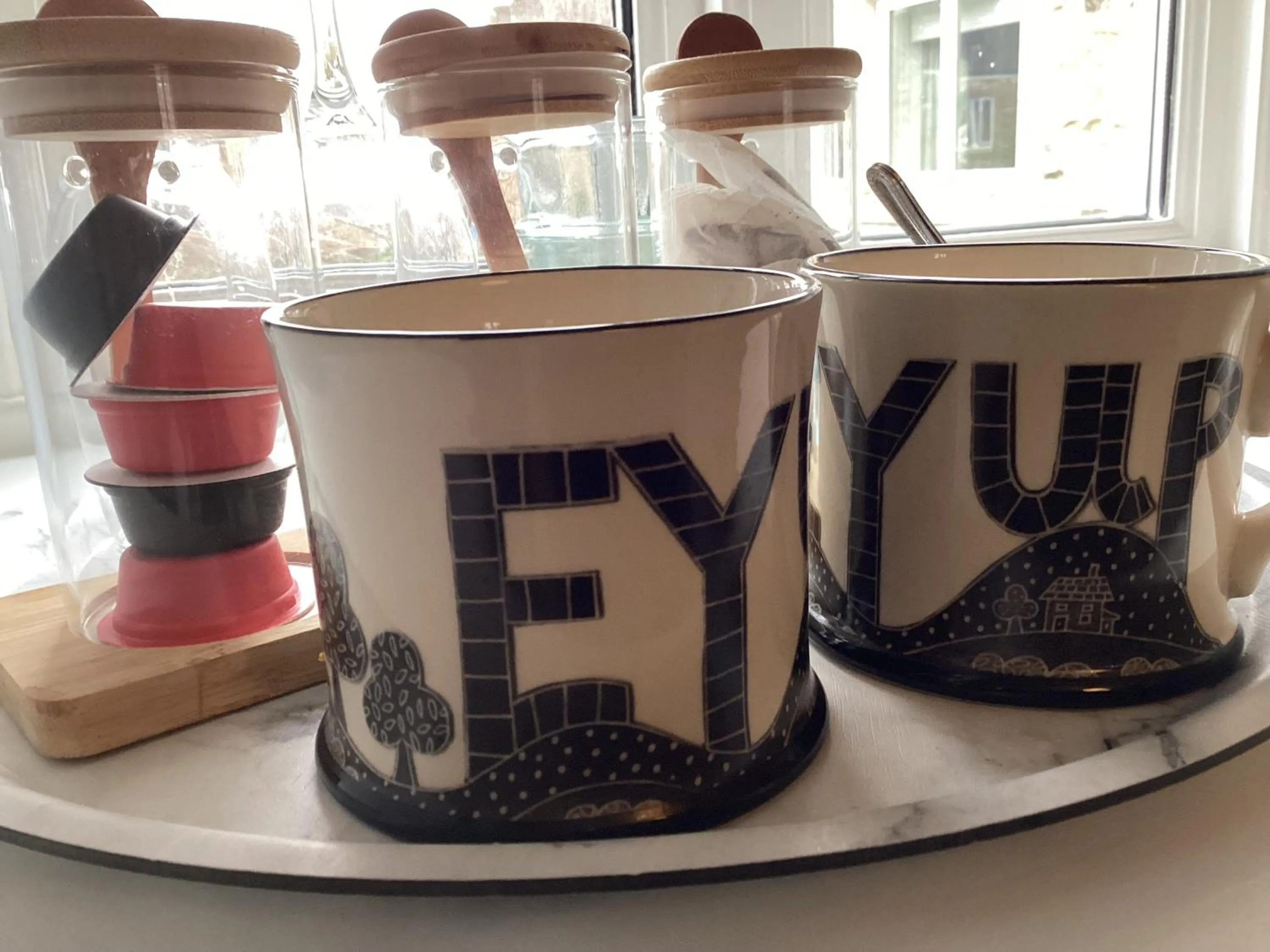 Coffee/tea facilities in Old Hall Croft Barn