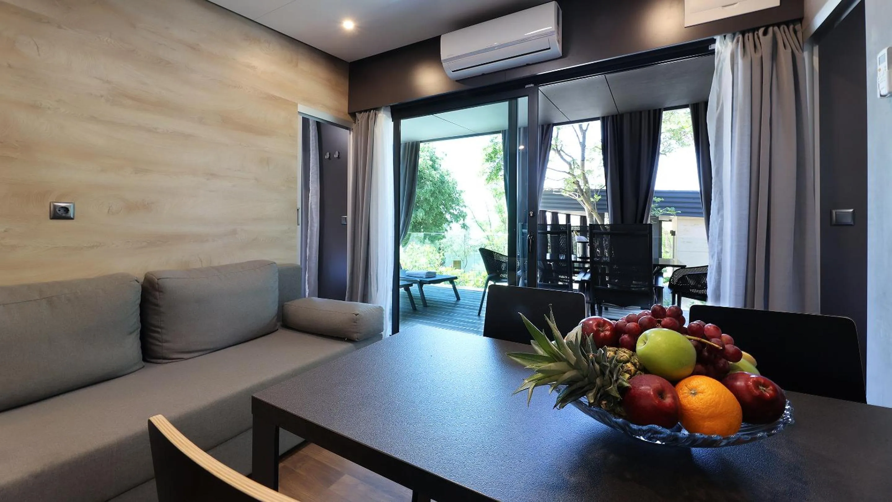 Living room in Adrialux Camping Mobile Homes