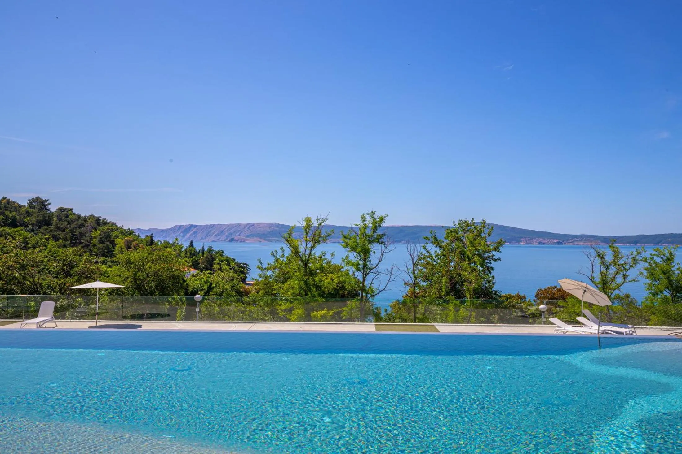 Sea view in Adrialux Camping Mobile Homes