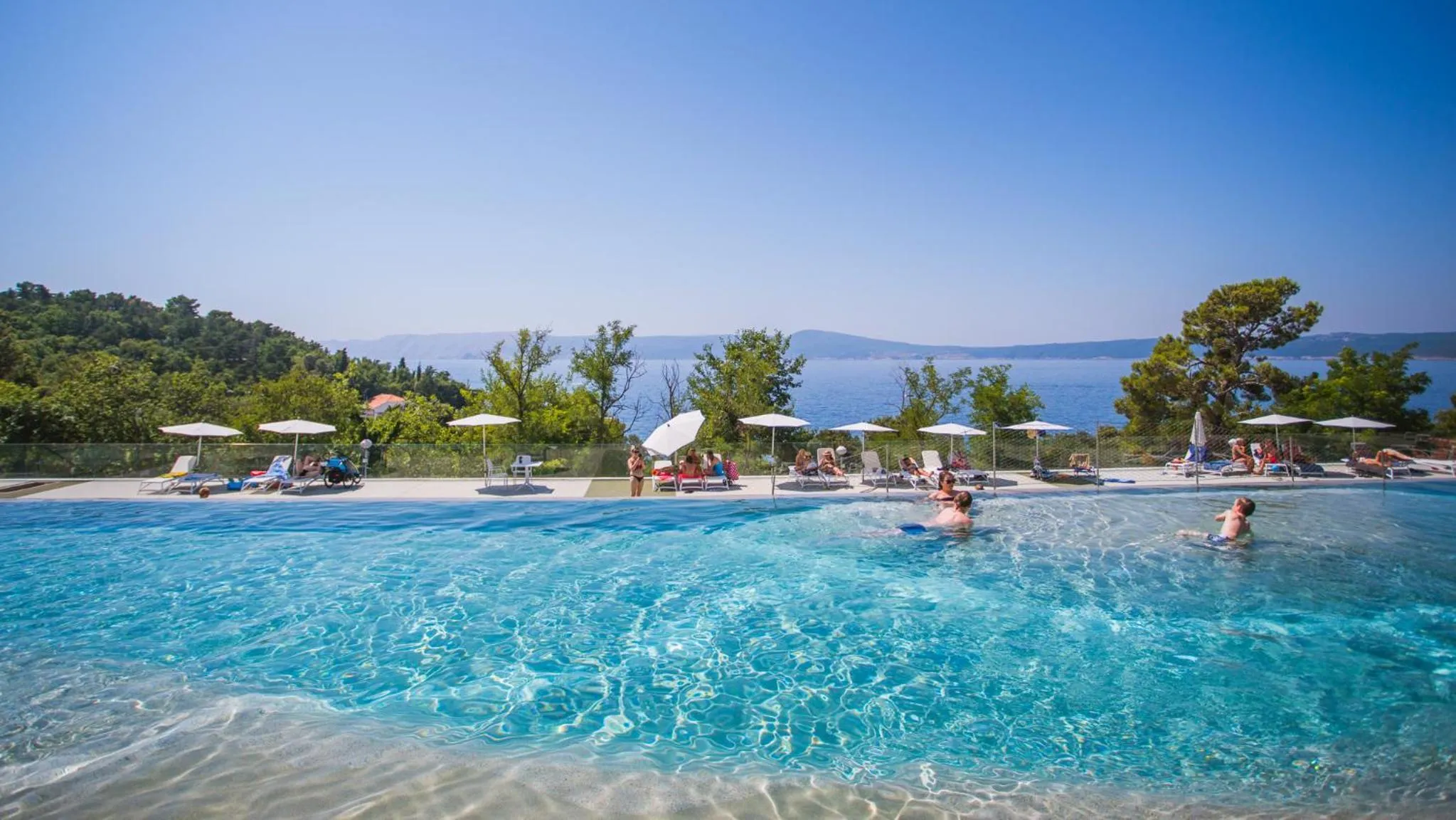 Swimming pool in Adrialux Camping Mobile Homes