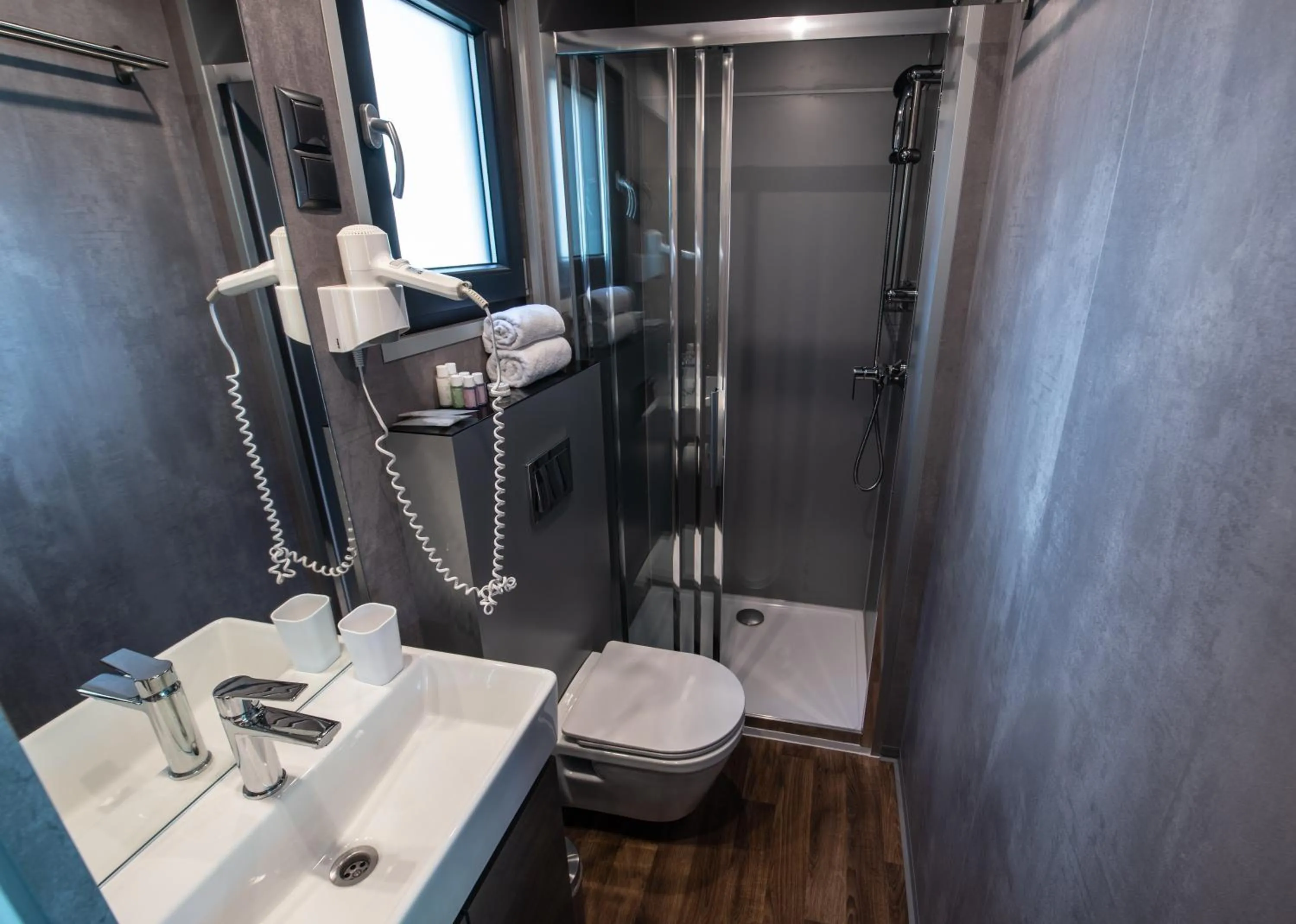 Shower in Adrialux Camping Mobile Homes