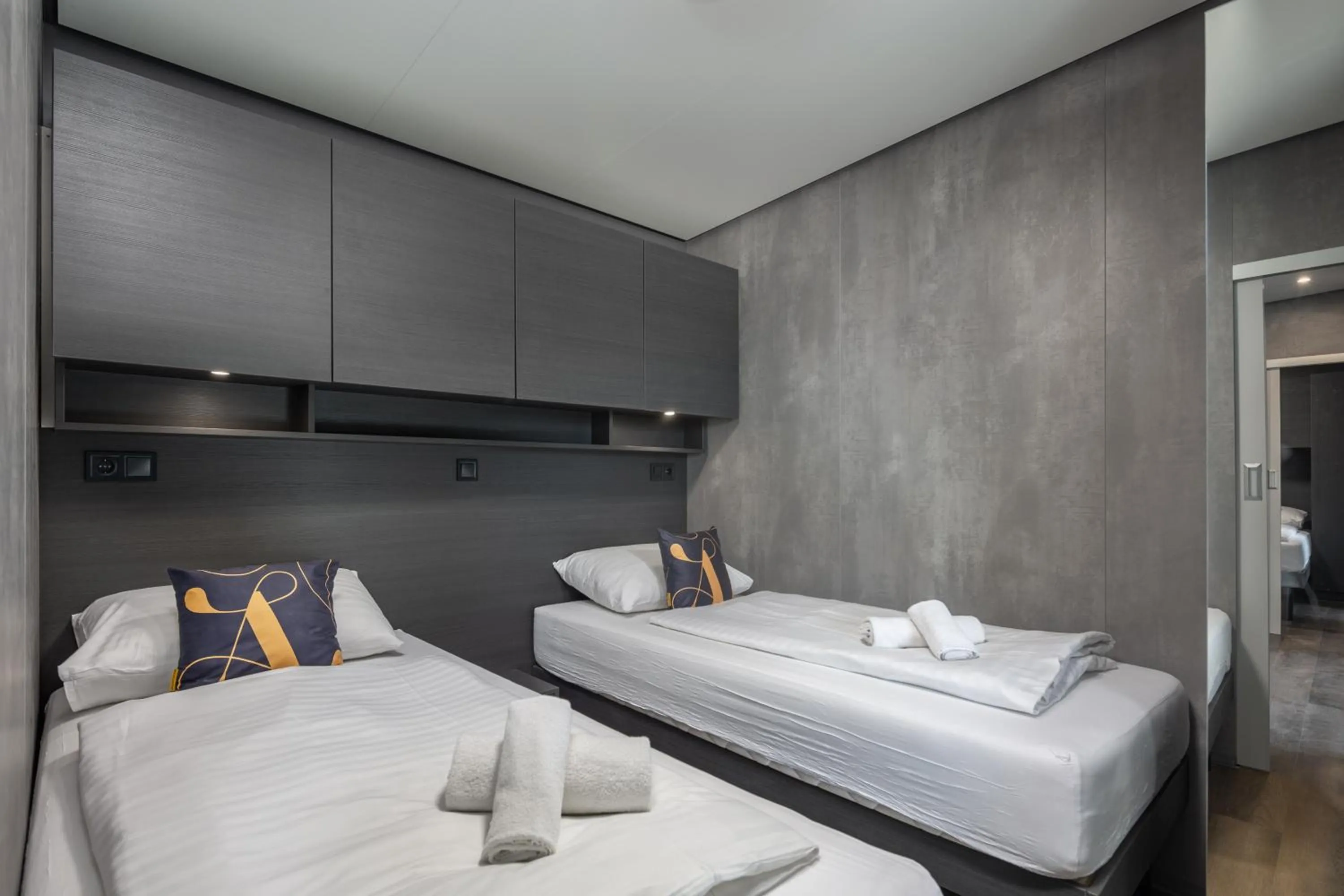 Bedroom, Bed in Adrialux Camping Mobile Homes