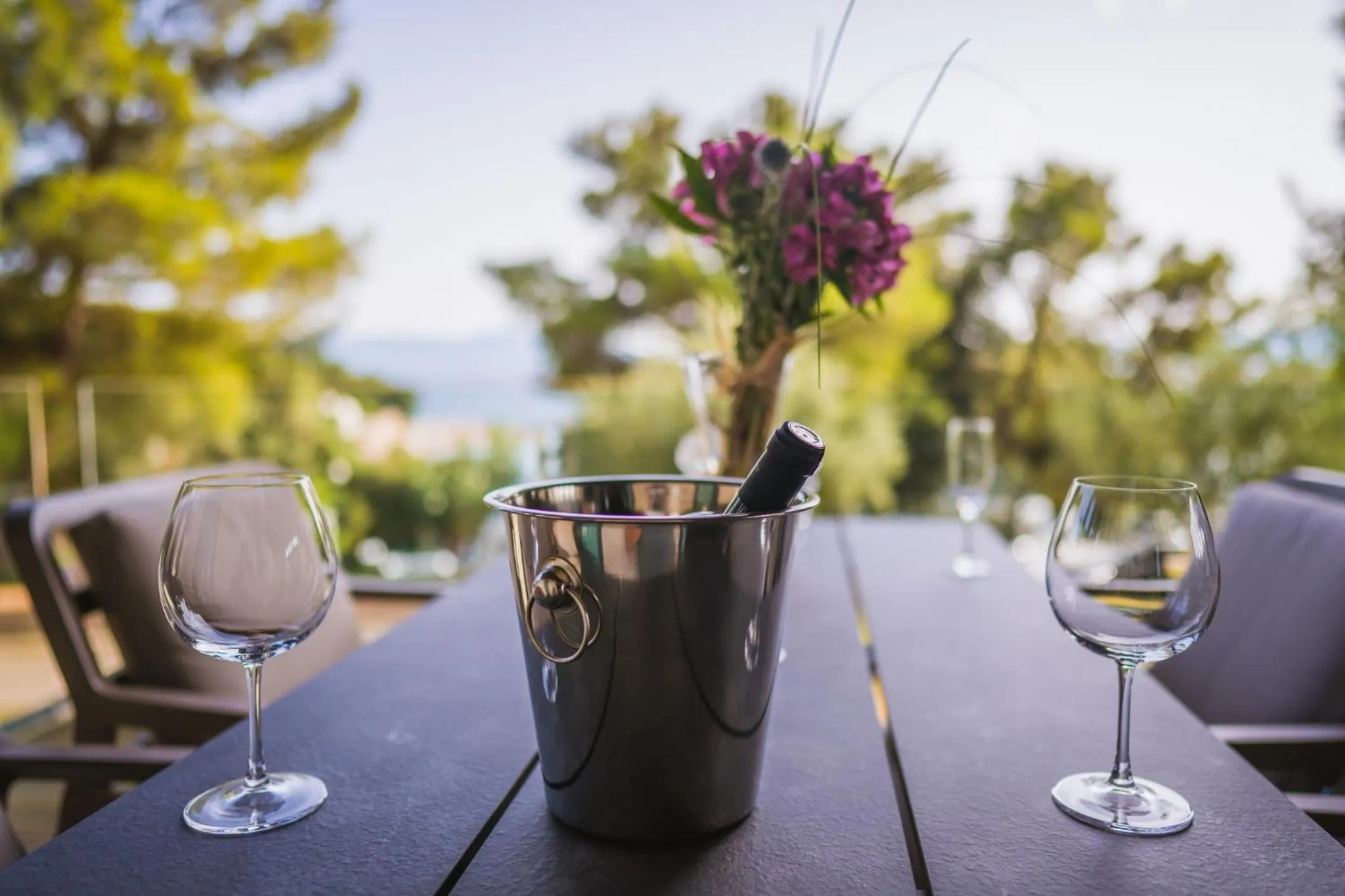 Balcony/Terrace in Adrialux Camping Mobile Homes