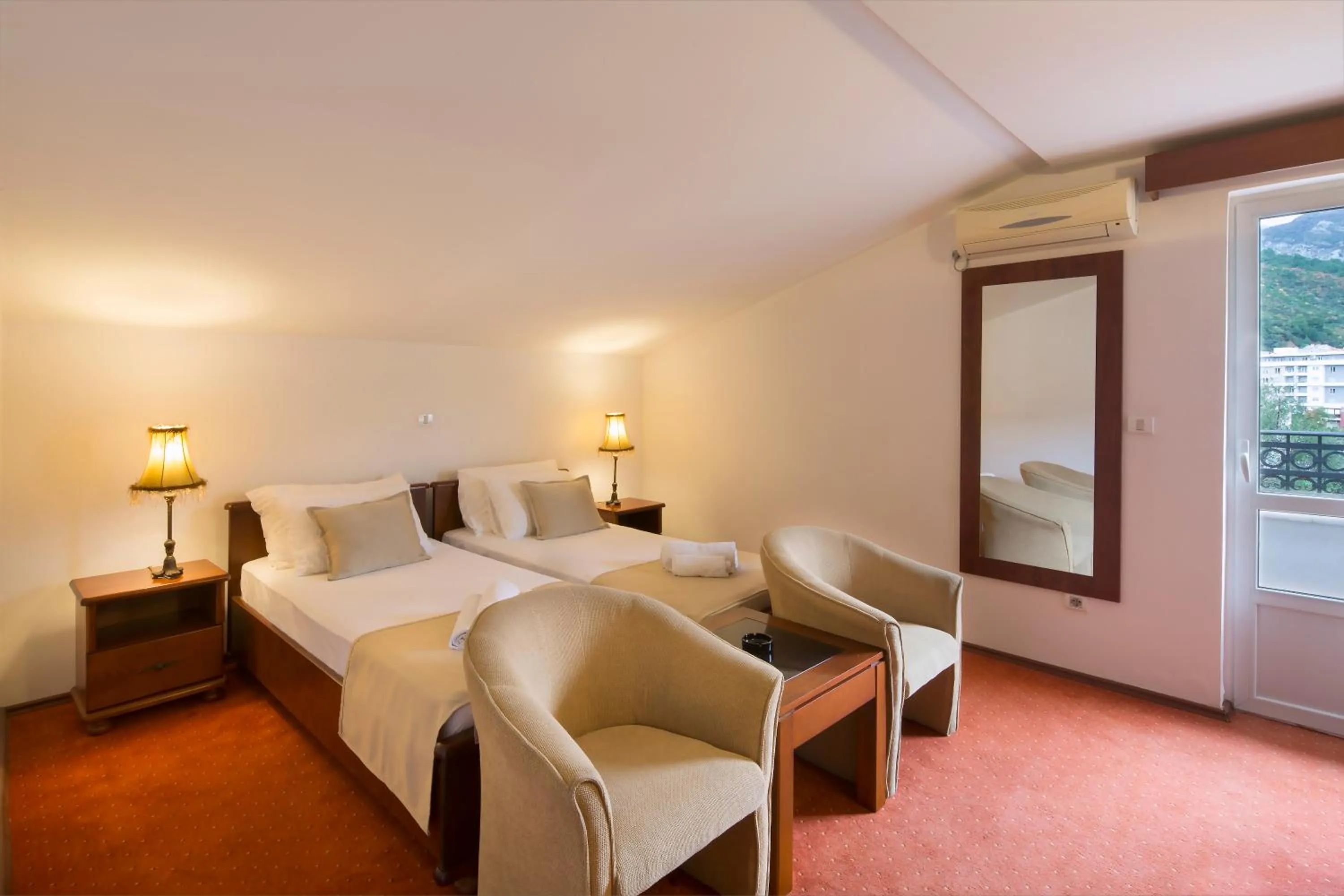 Bed in Villa Ljubanovic