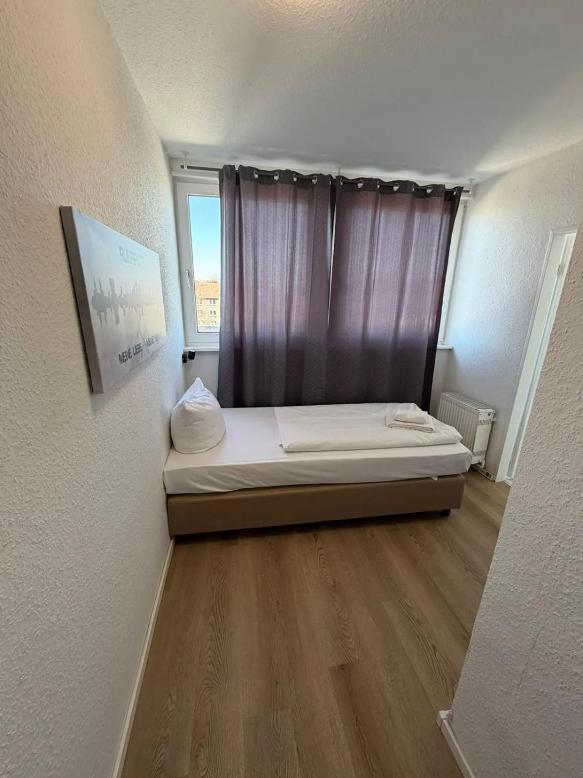 Bed in Hotel Senator