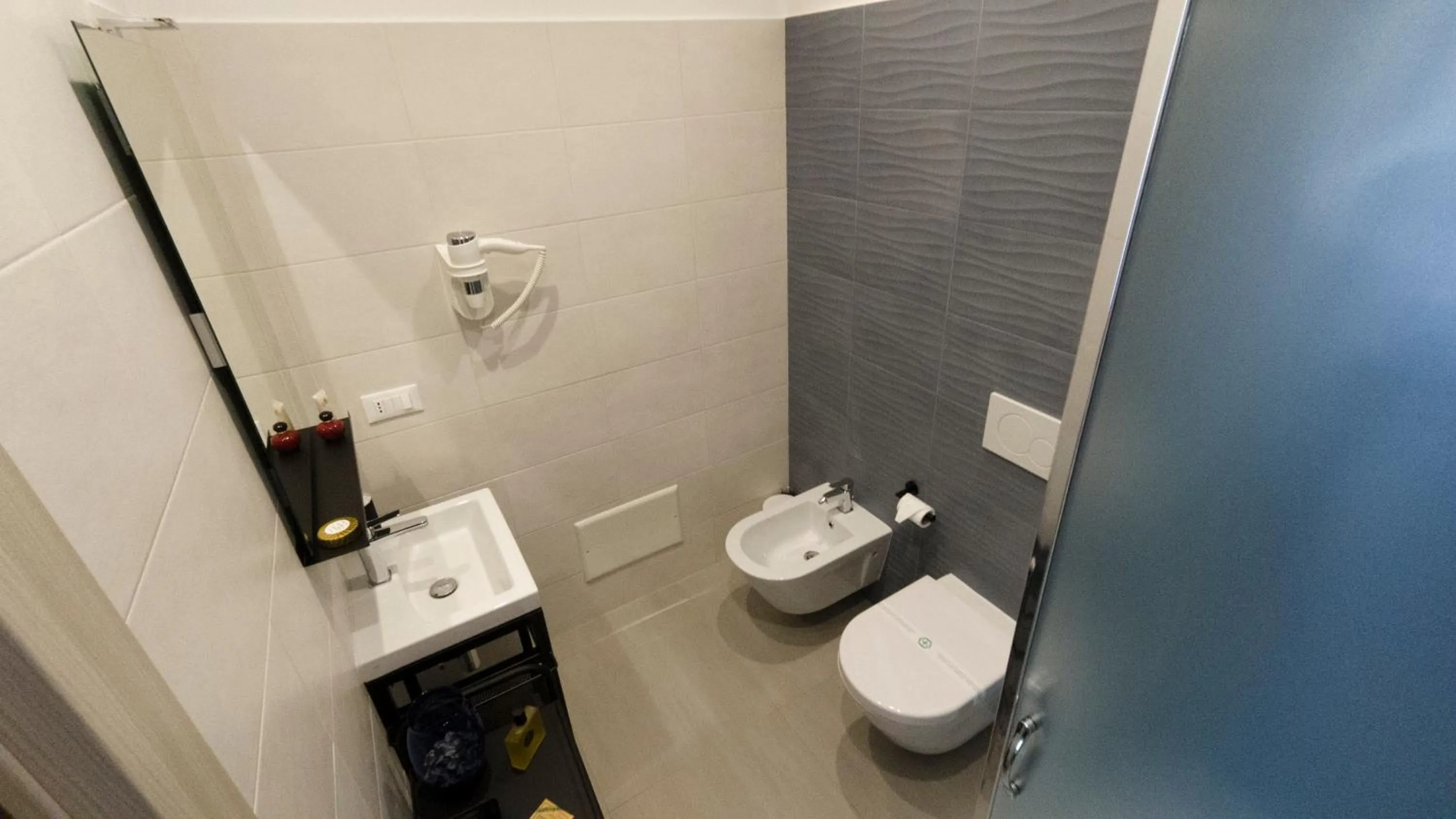 Shower in B&B Contessa dei venti