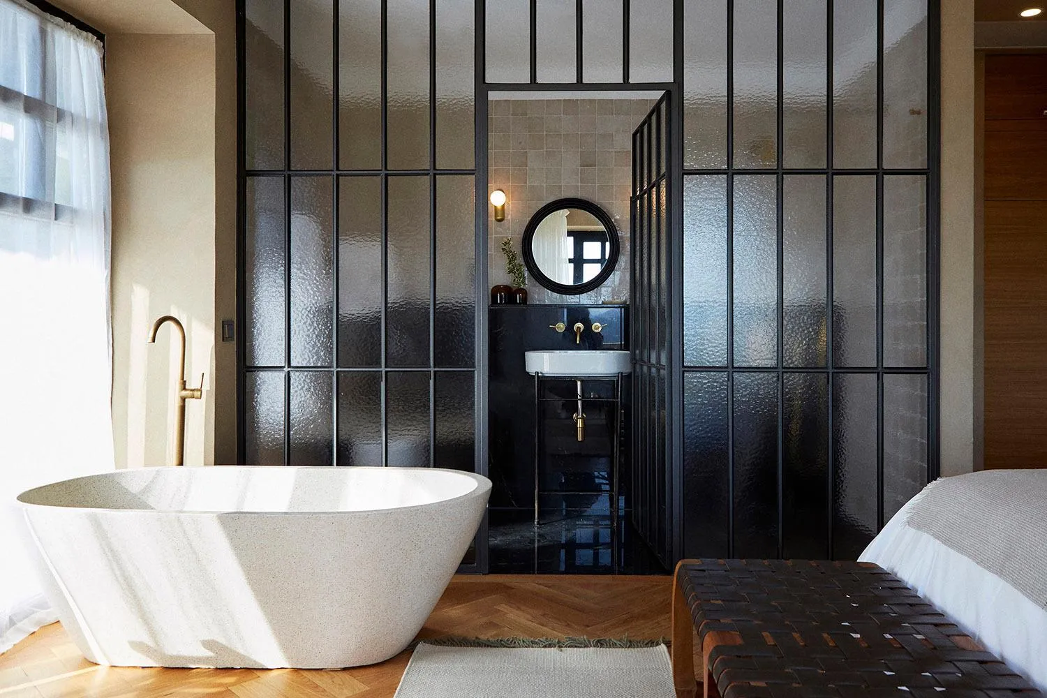 Bathroom in Boutique Hotel Mendi Argia