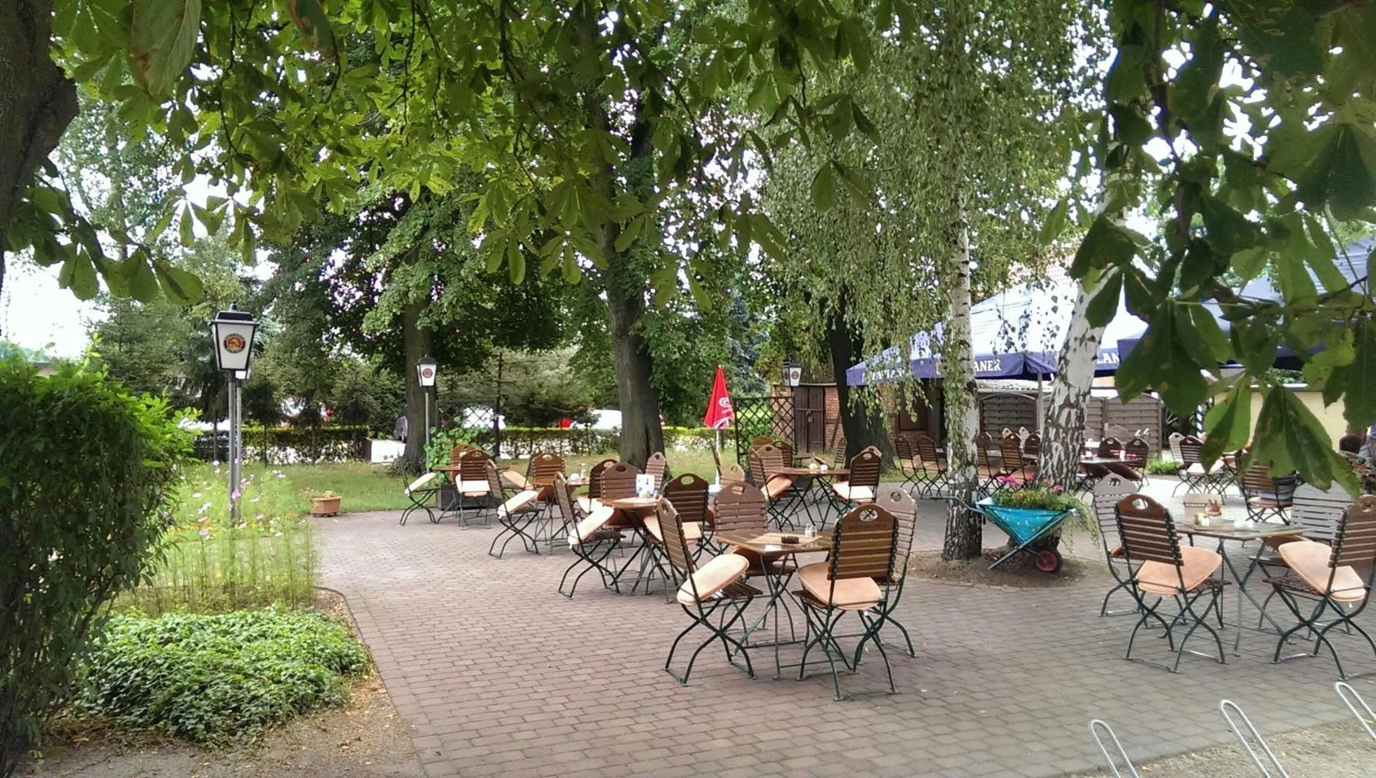 Balcony/Terrace in Hotel Spreewaldeck