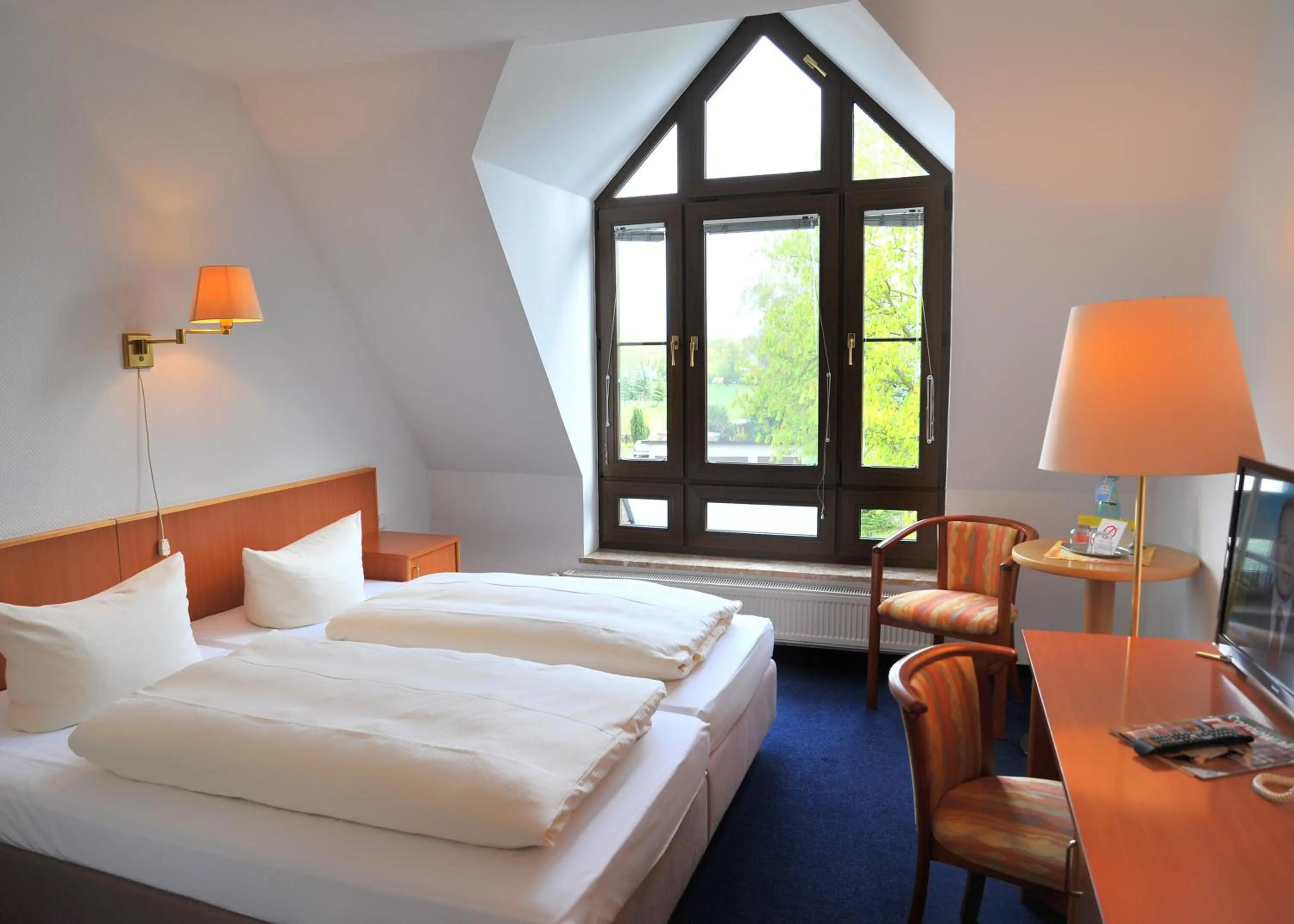 Bedroom, Bed in Hotel Spreewaldeck