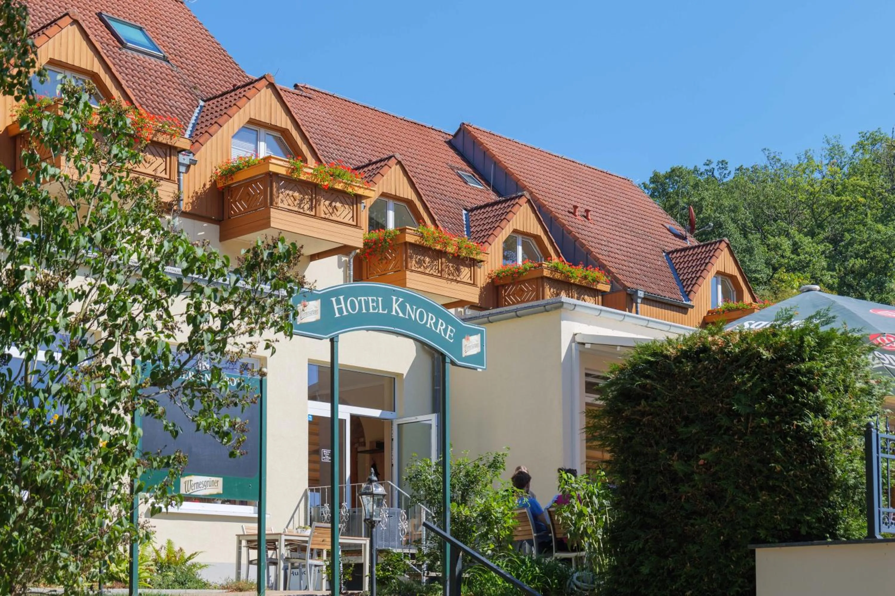 Balcony/Terrace in Hotel Knorre
