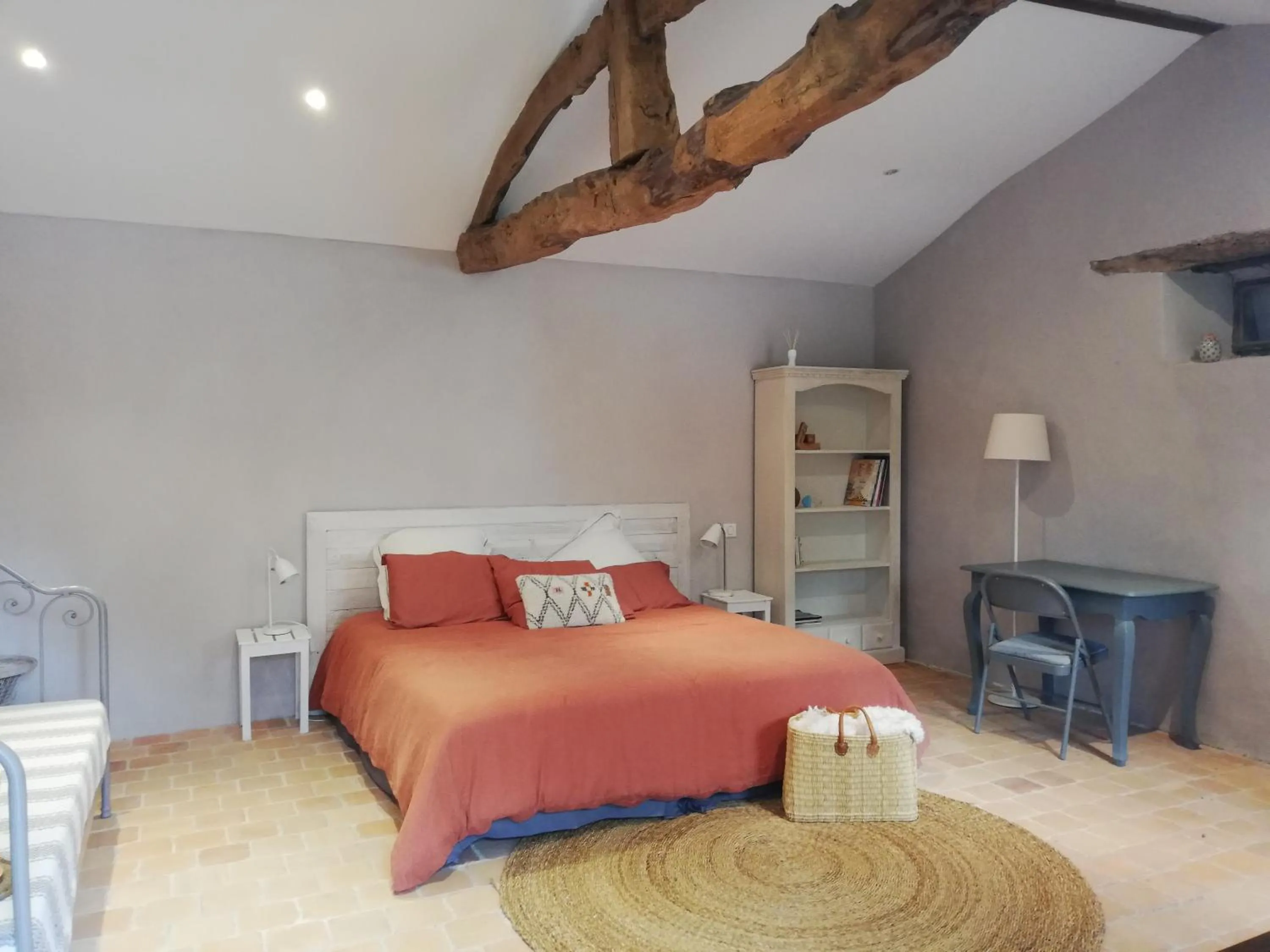 Bedroom, Bed in Au Logis de la Mongie