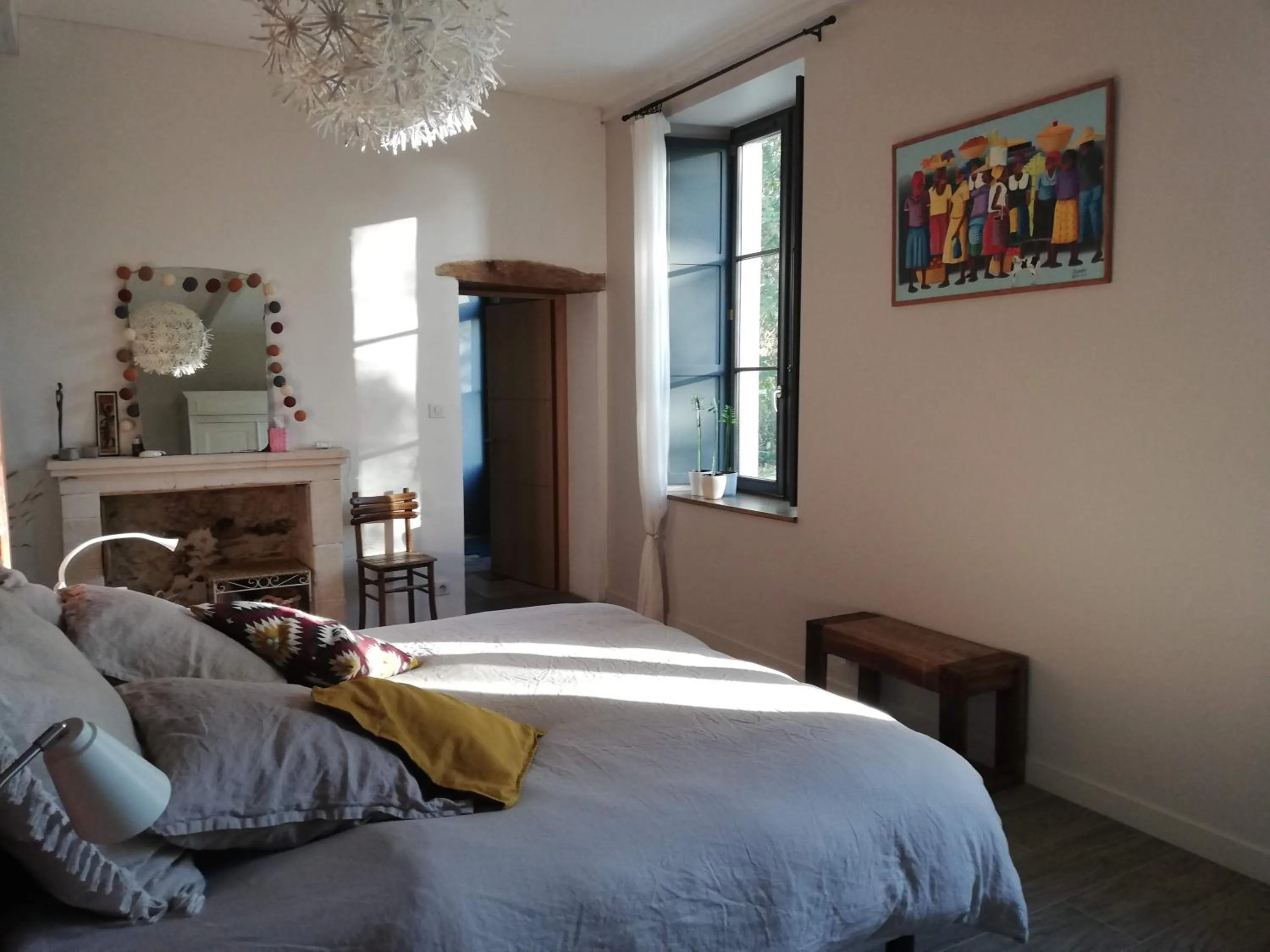 Bedroom, Bed in Au Logis de la Mongie