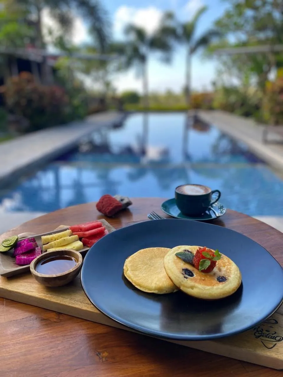 Coffee/tea facilities in Ombak Resort at Ekas , a luxury surf and kite destination, Close to Inside Ekas beach