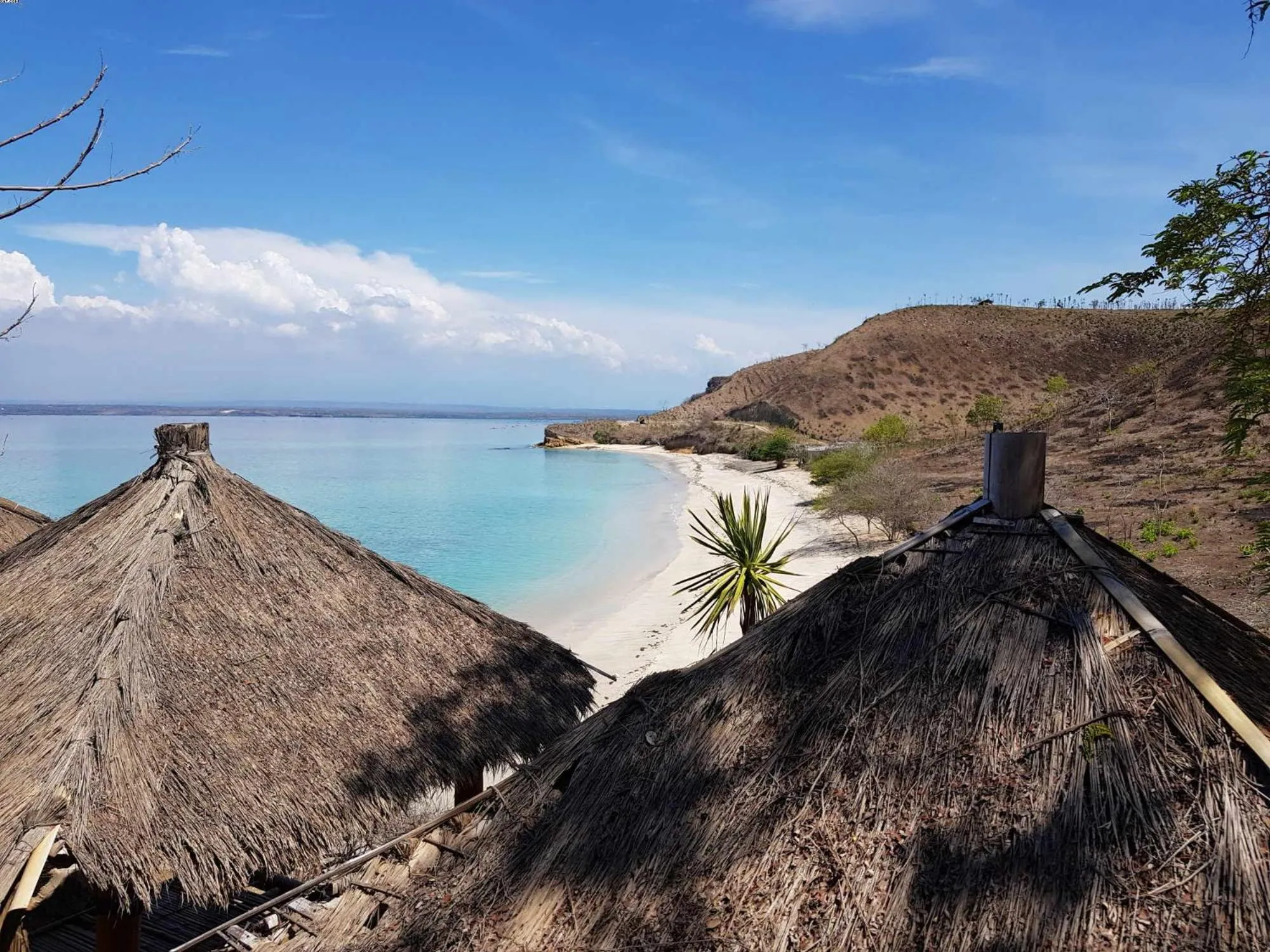 Natural landscape in Ombak Resort at Ekas , a luxury surf and kite destination, Close to Inside Ekas beach