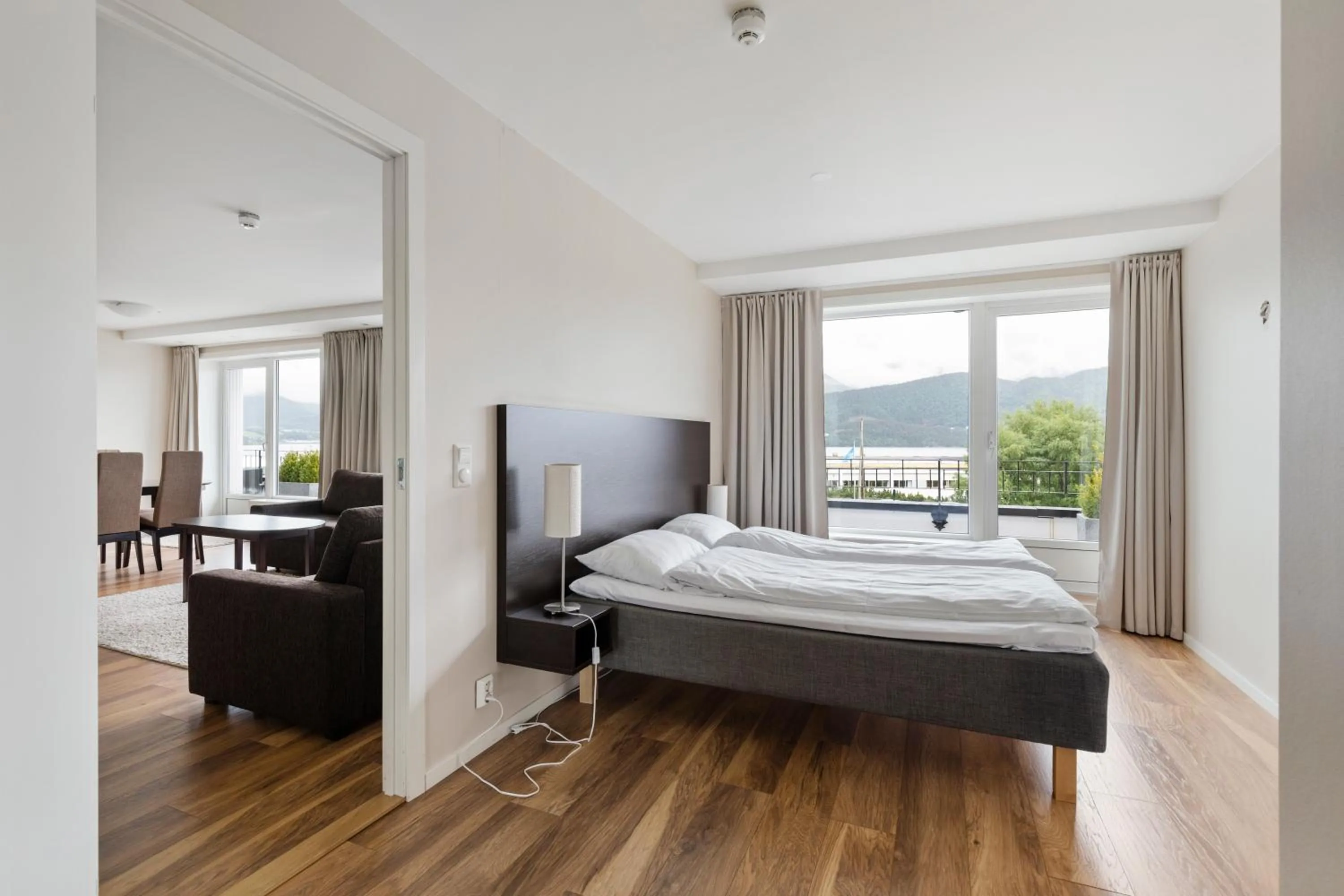 Bed in Aursnes Hotell