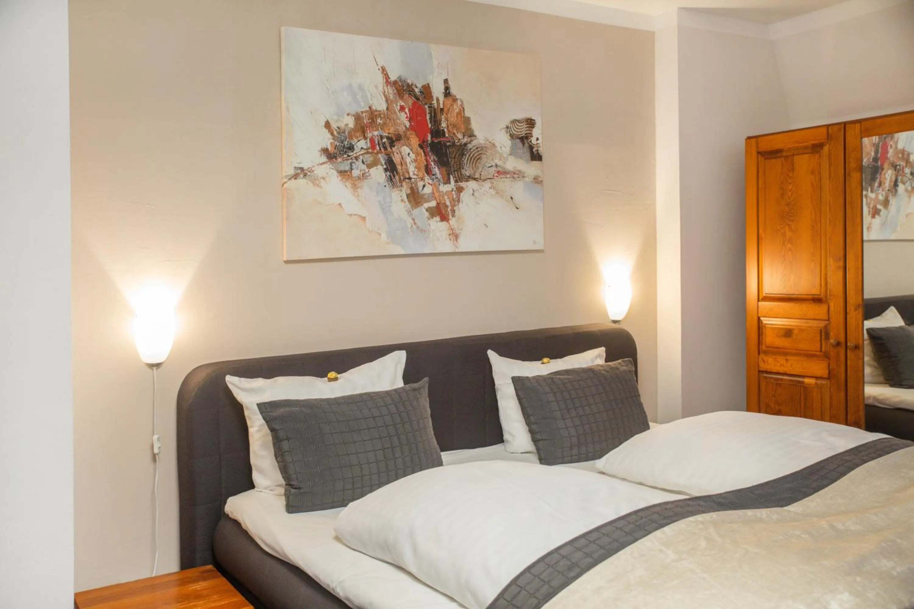 Bed in Hotel Nordig free parking