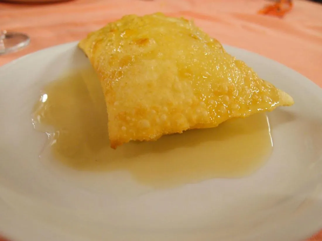 Food close-up in Hotel Ristorante Gusana