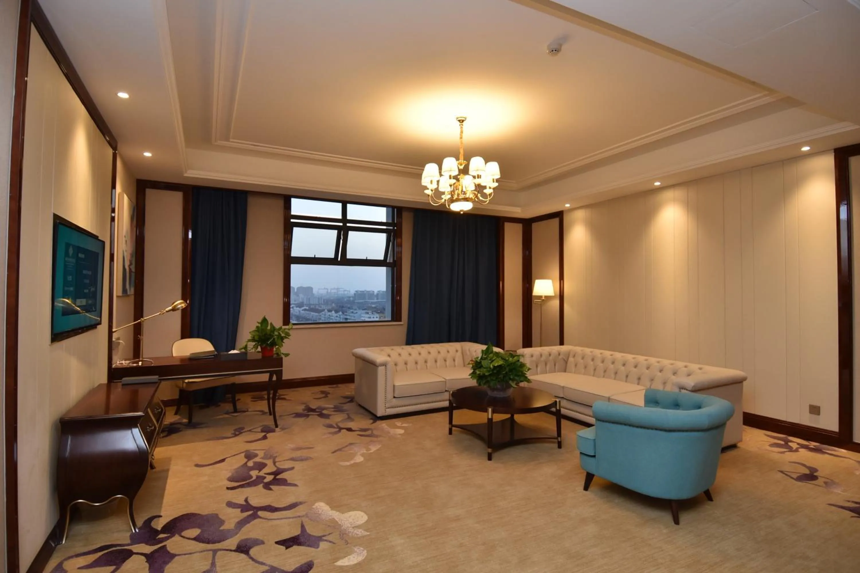 Living room in Taizhou Haiyan Jinling International Hotel