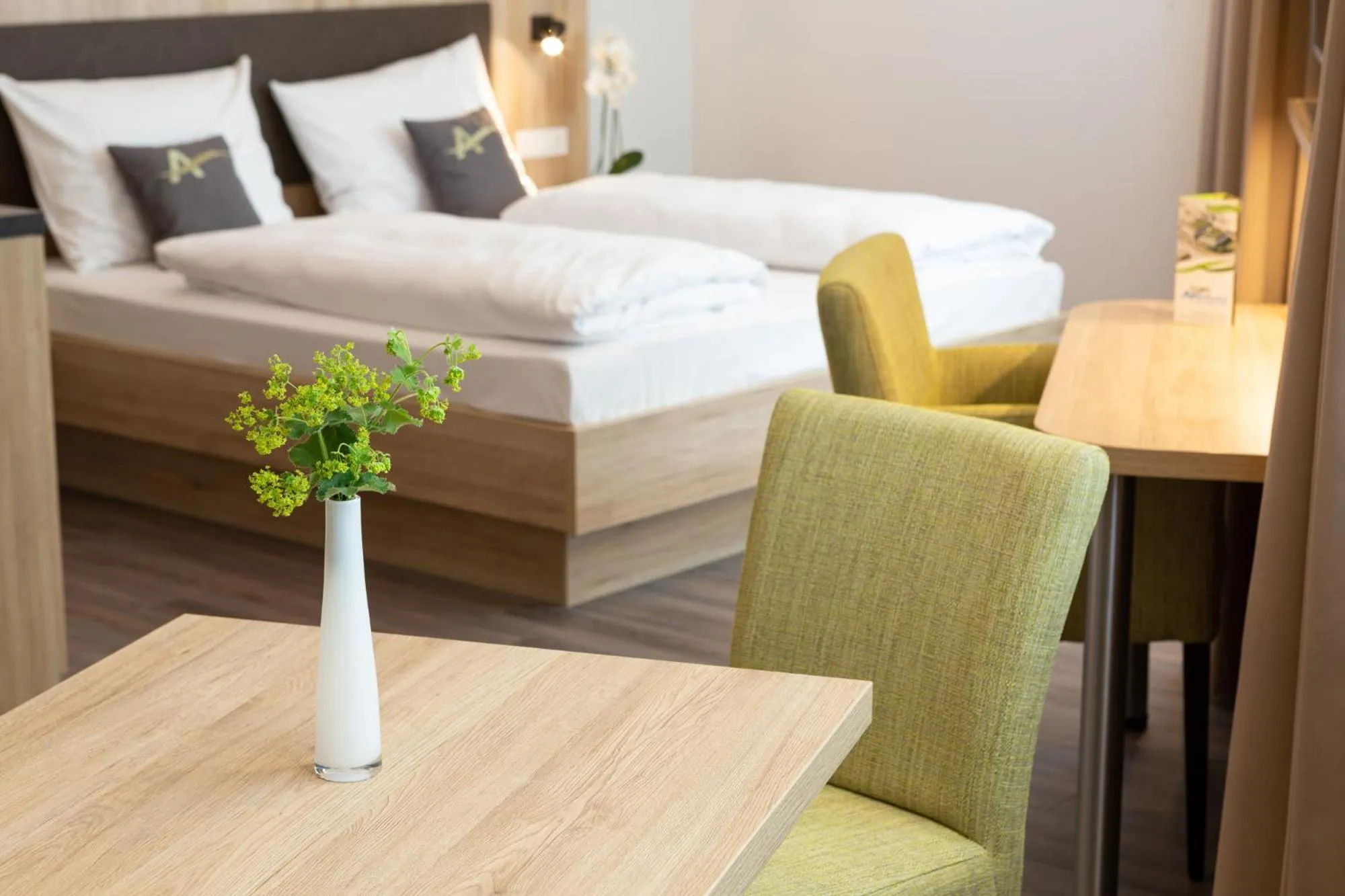 Bed in Aparthotel Am Pfaffenstein