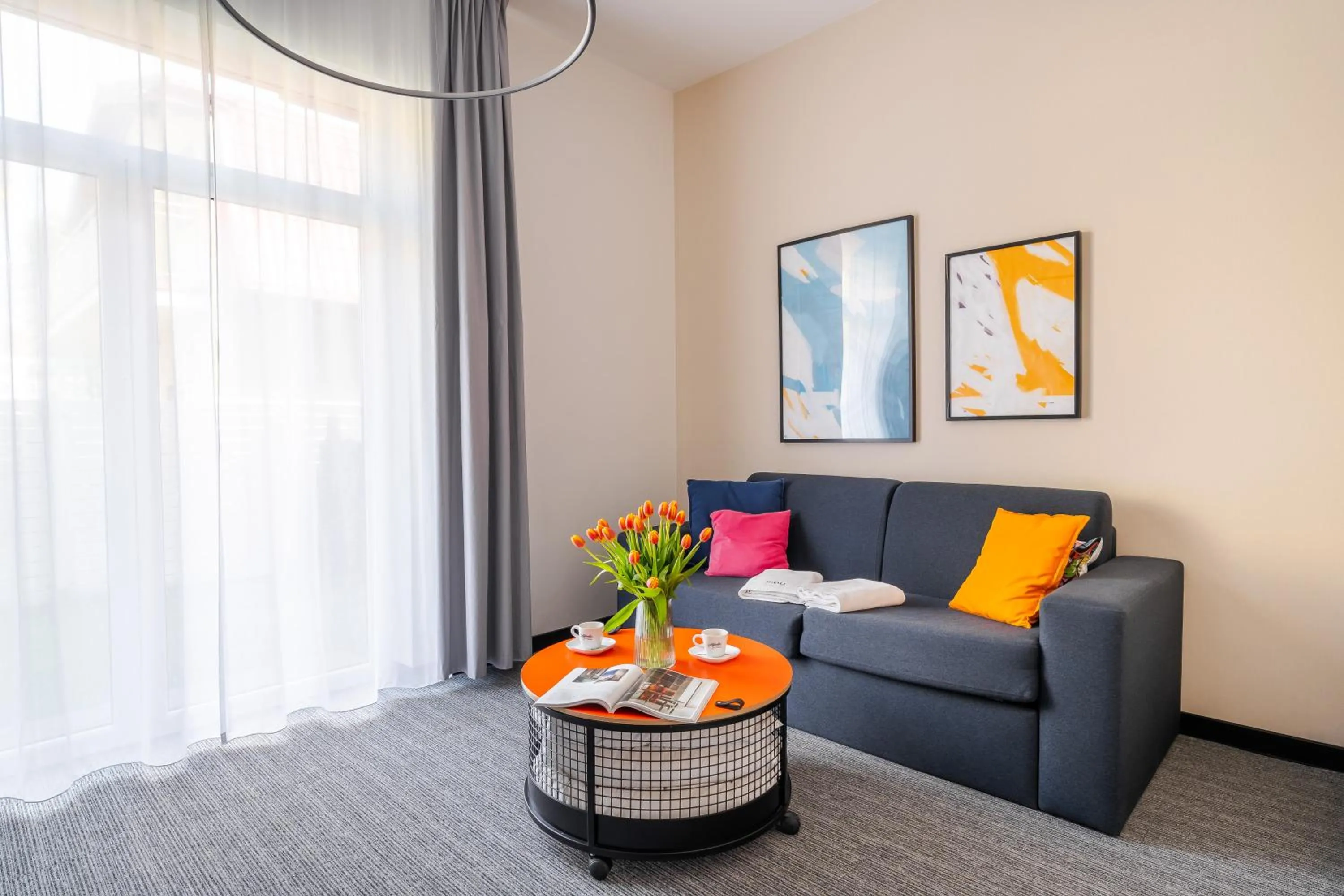 Bed in IND.U Apartamenty