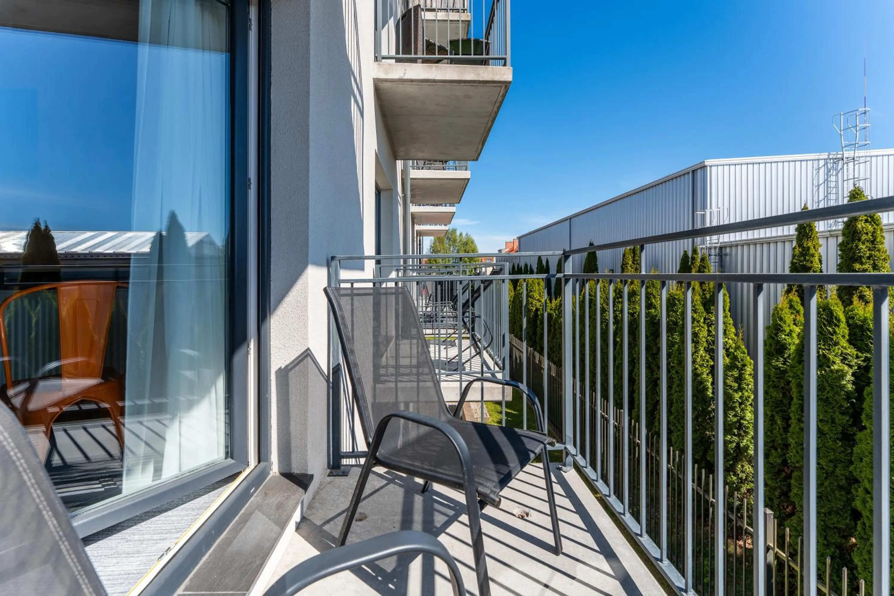 Balcony/Terrace in IND.U Apartamenty