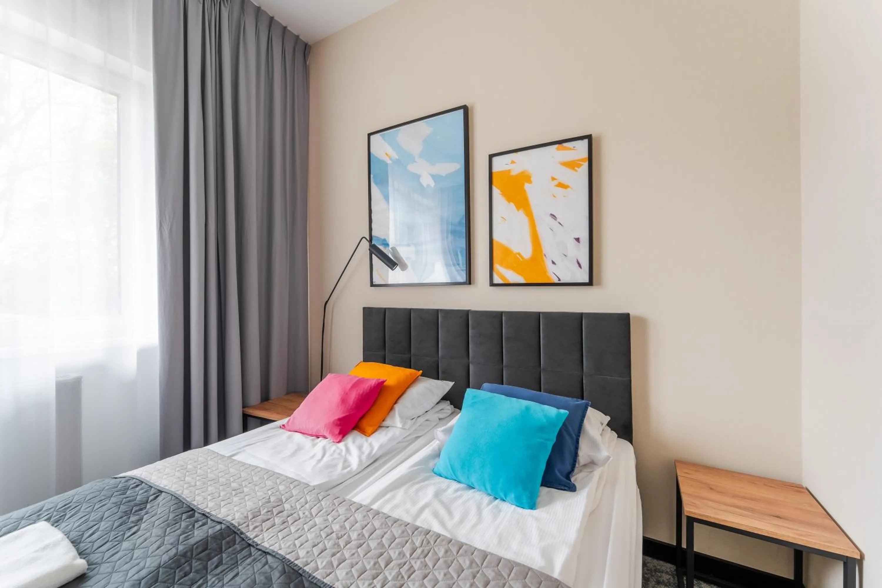 Bed in IND.U Apartamenty